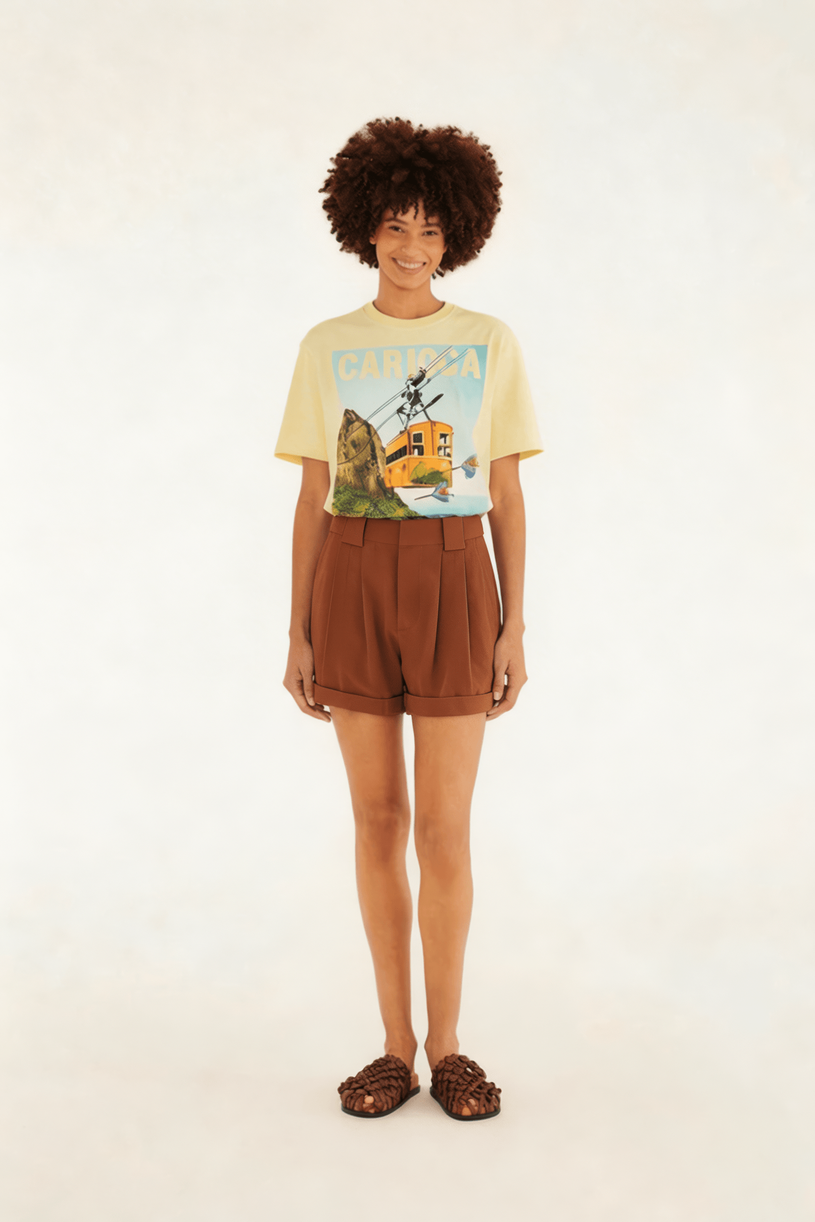 Short Alfaiataria Bolso