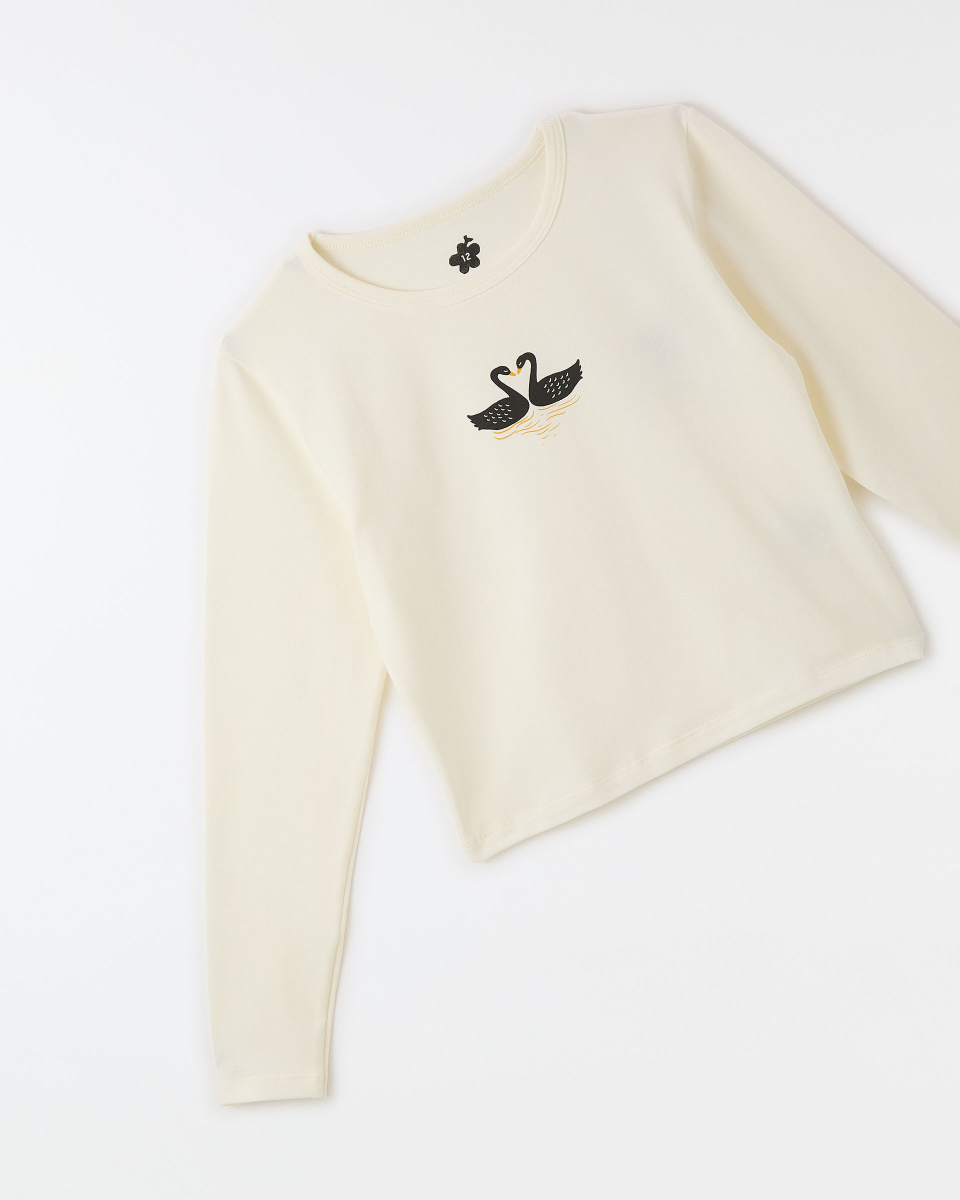 Camiseta Silk Amor De Cisne Ml