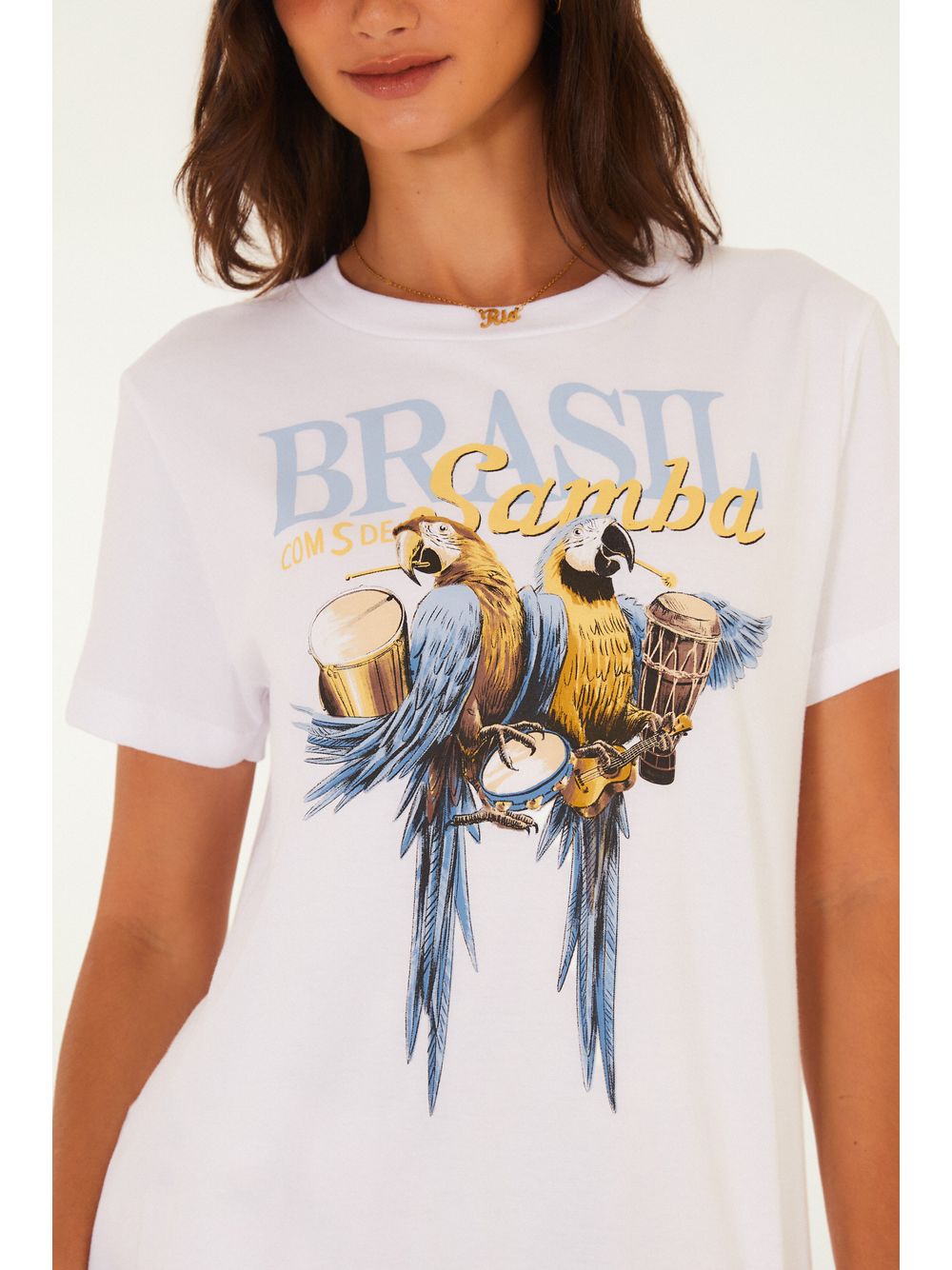 Farm — T-Shirt Fit Brasil Samba