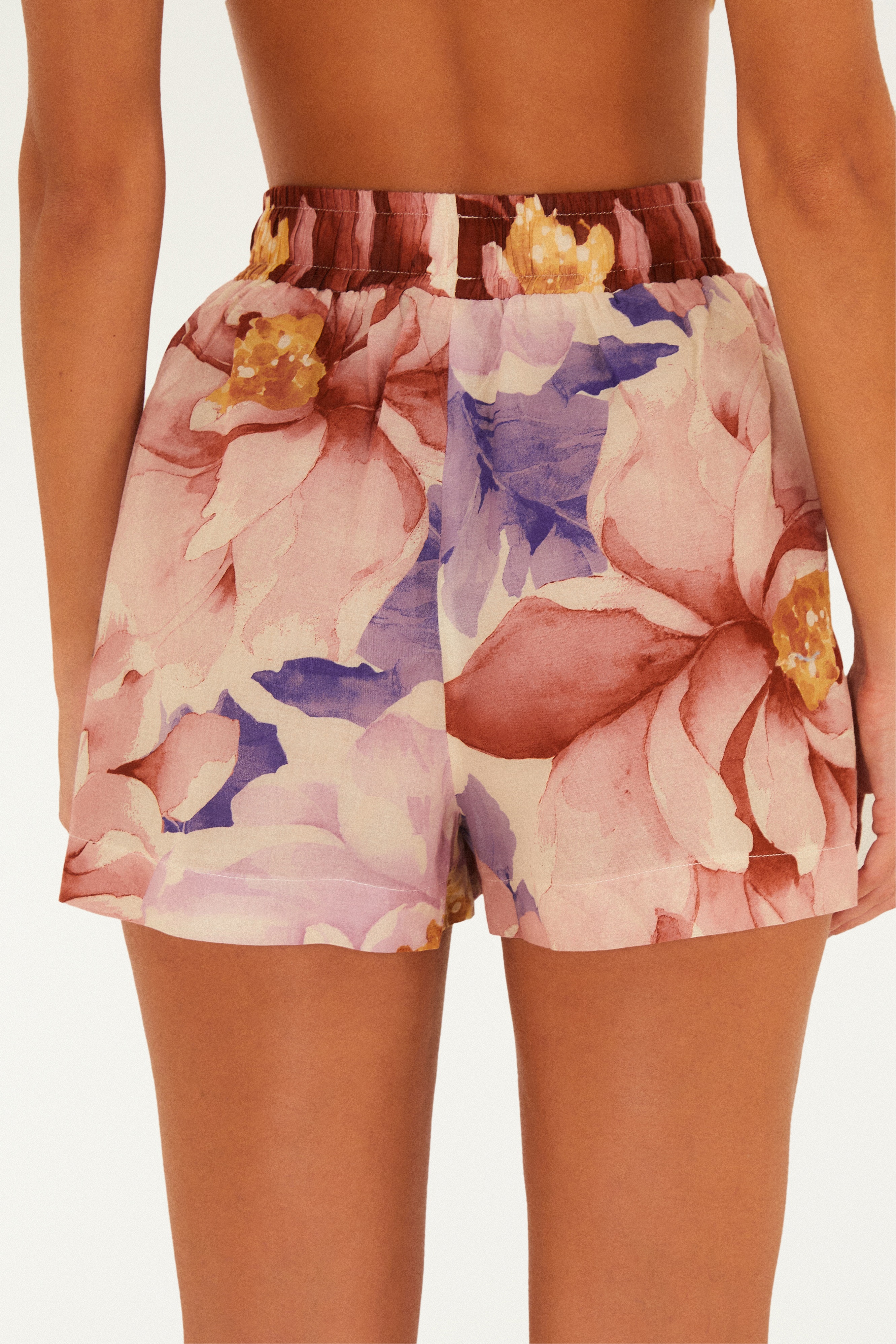 Short Estampado Floral Doce
