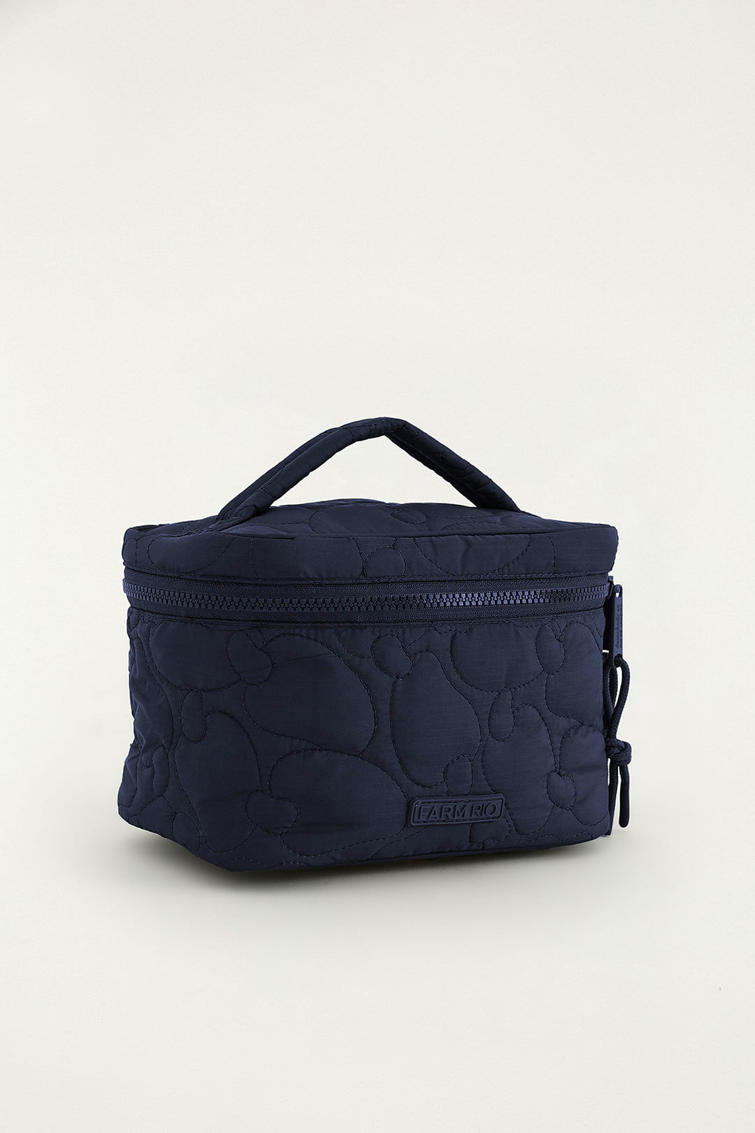 Necessaire Me Leva Puffer Azul Marinho