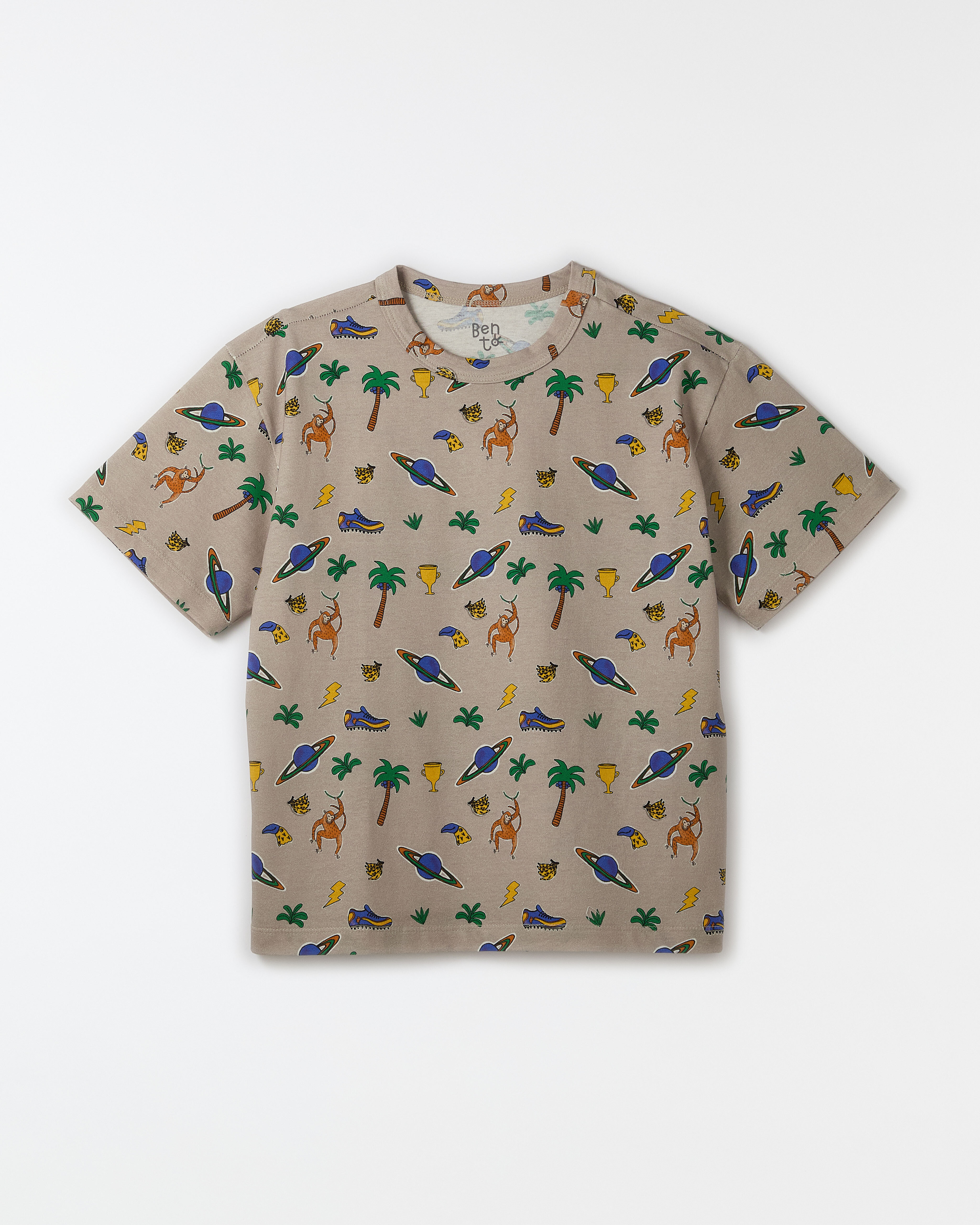 Camiseta Malha Adesivo Tropical