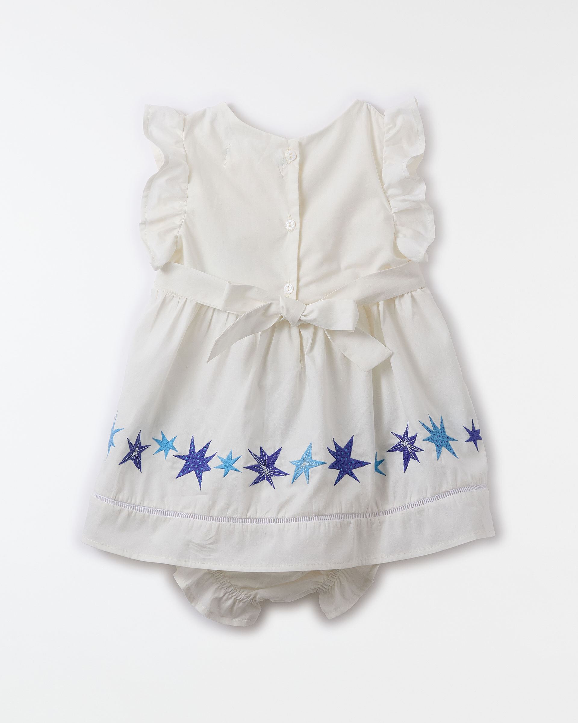 Vestido Bebe Bordado Cosmica