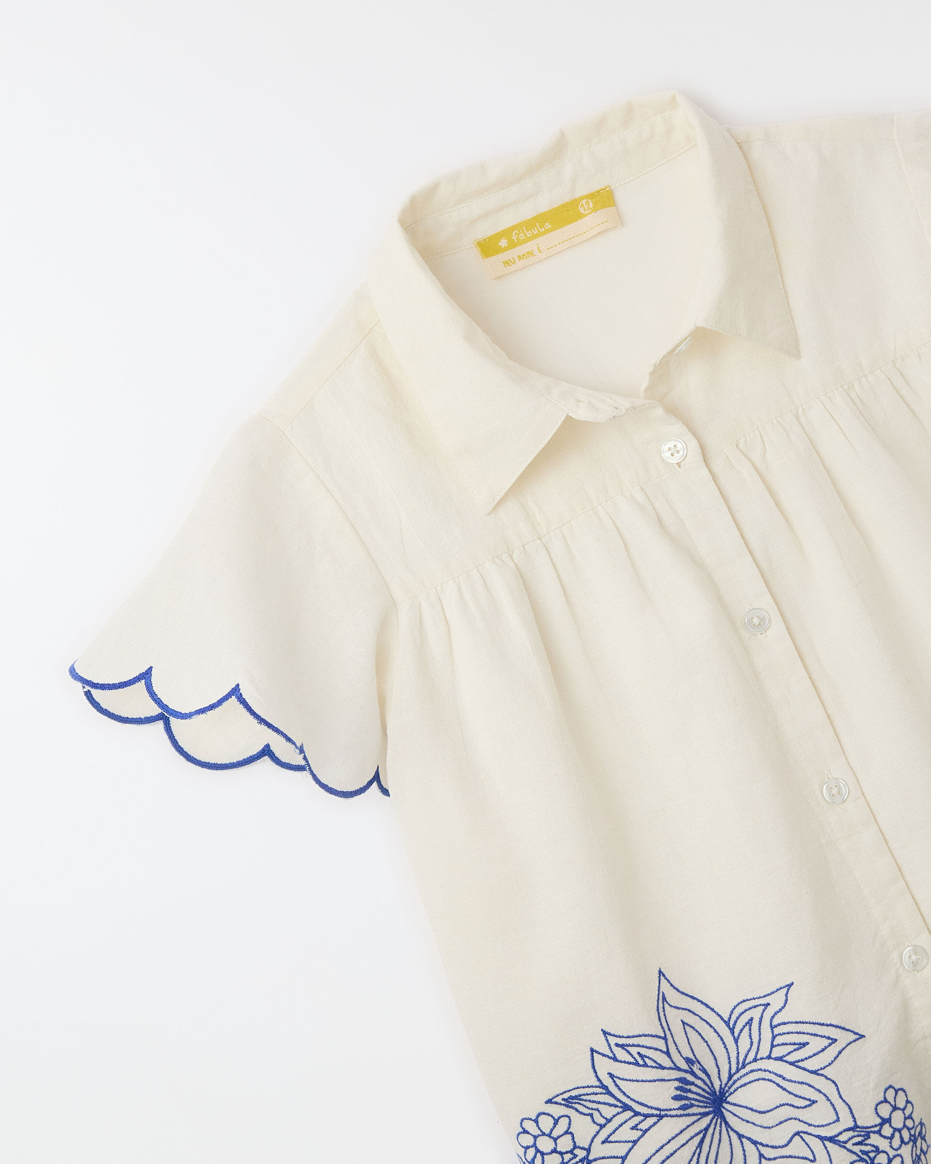 Camisa Bordado Camelia