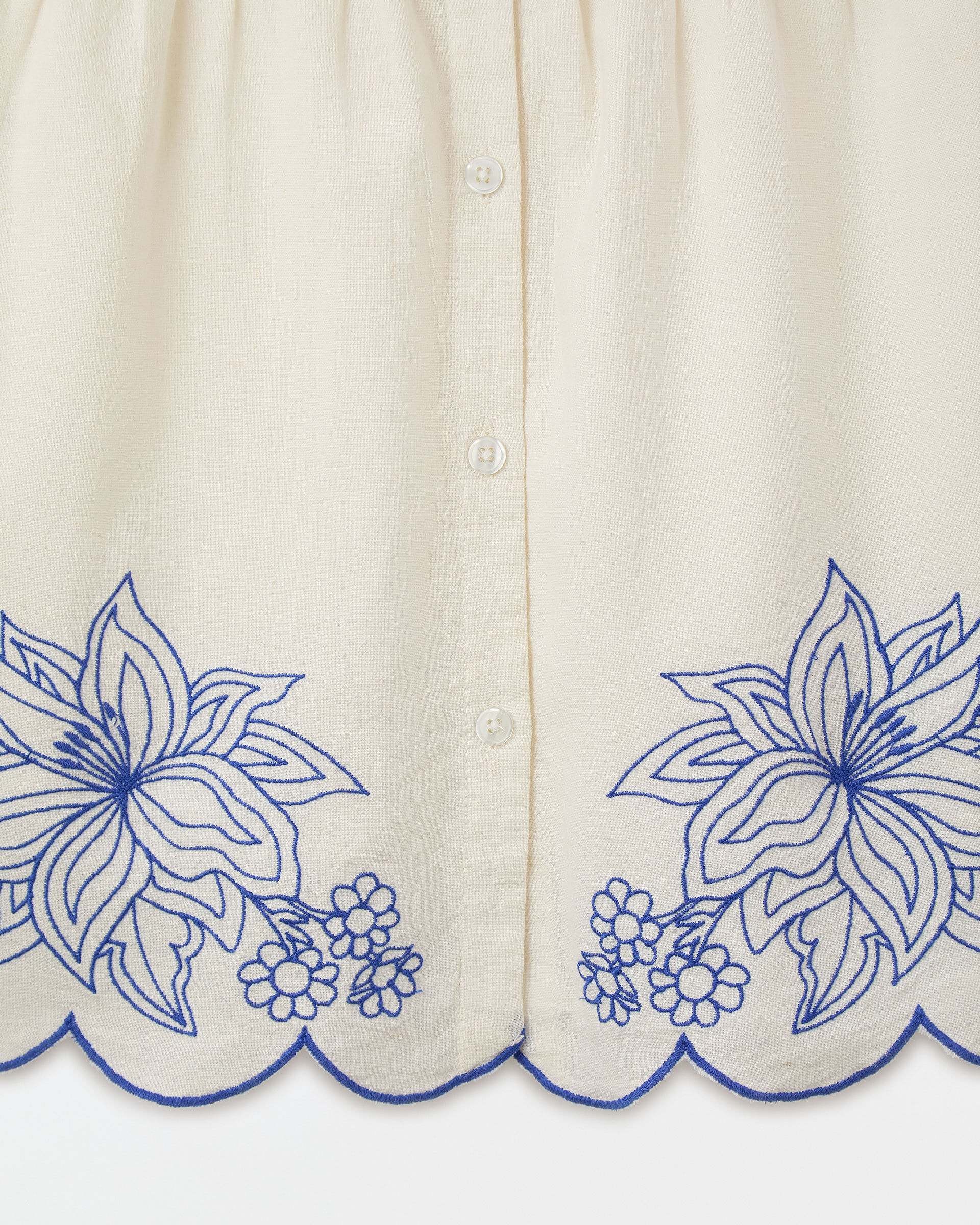 Camisa Bordado Camelia