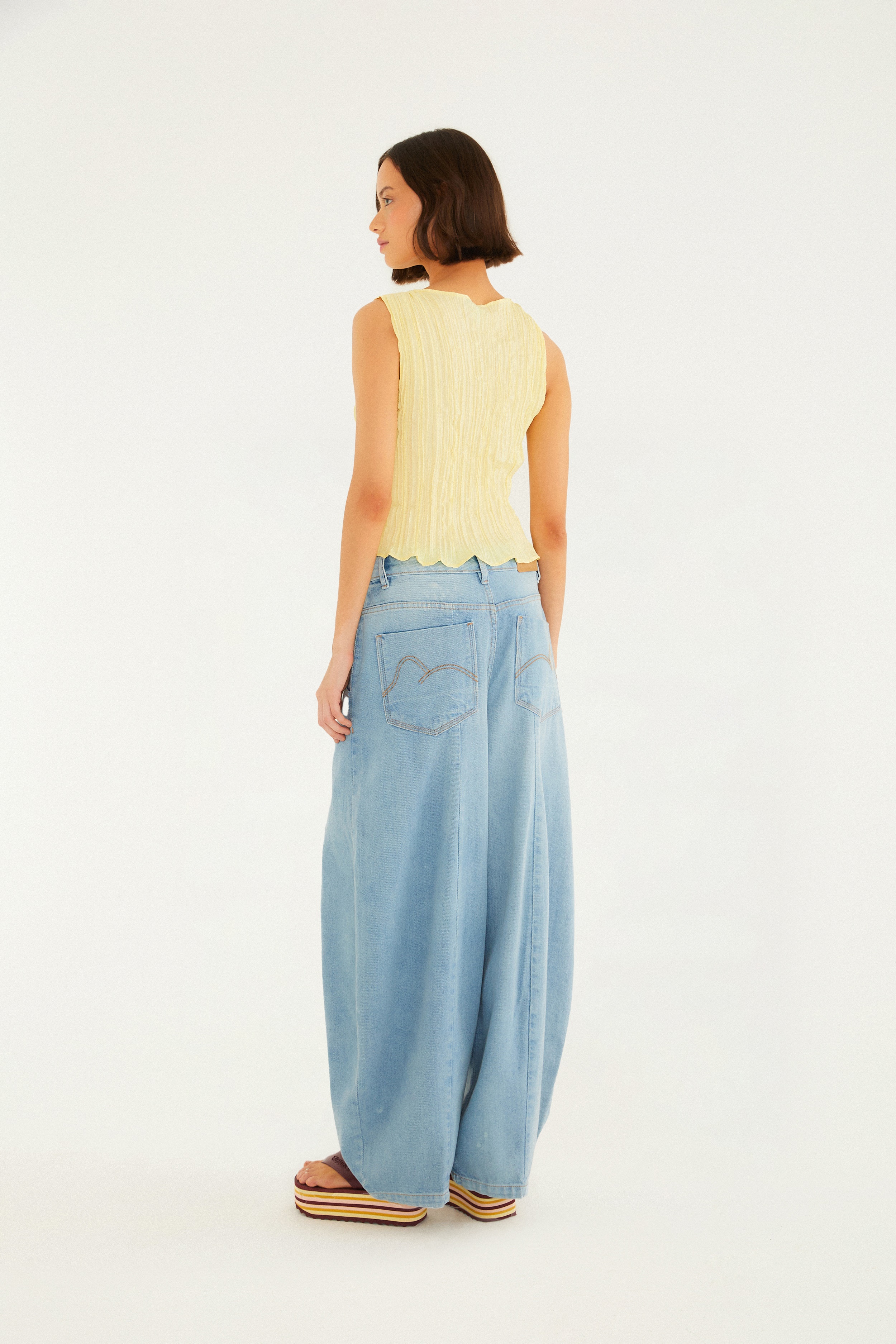 Calça Ballon Jeans