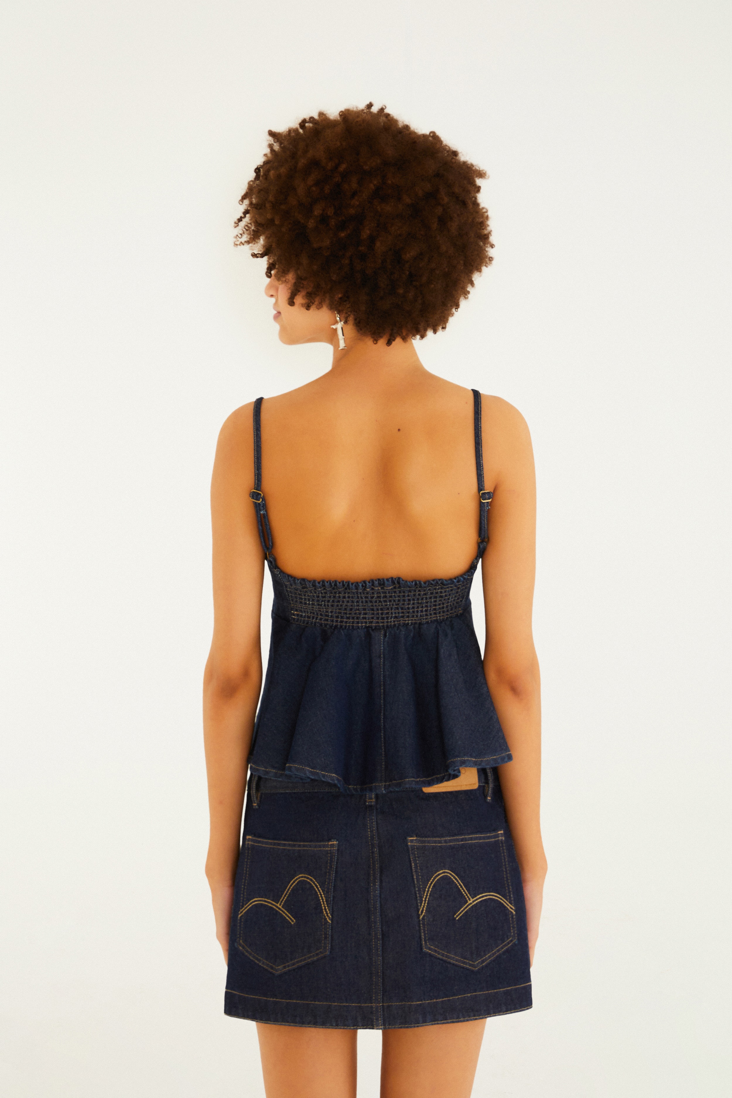Mini Saia Jeans Original