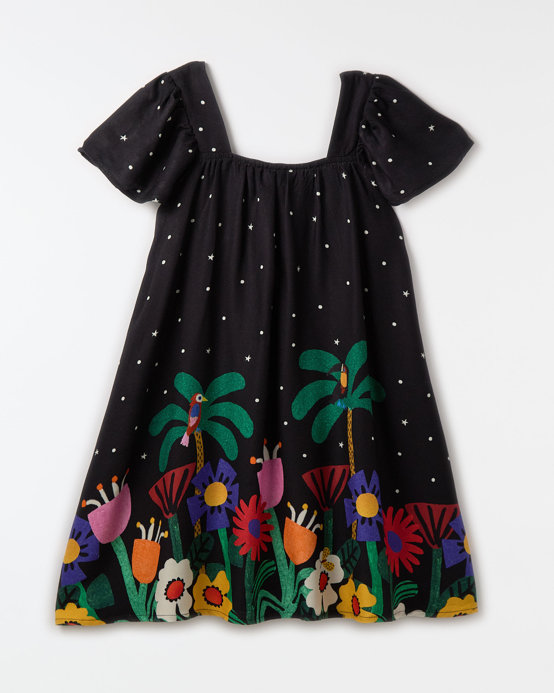 Vestido Jardim Noturno