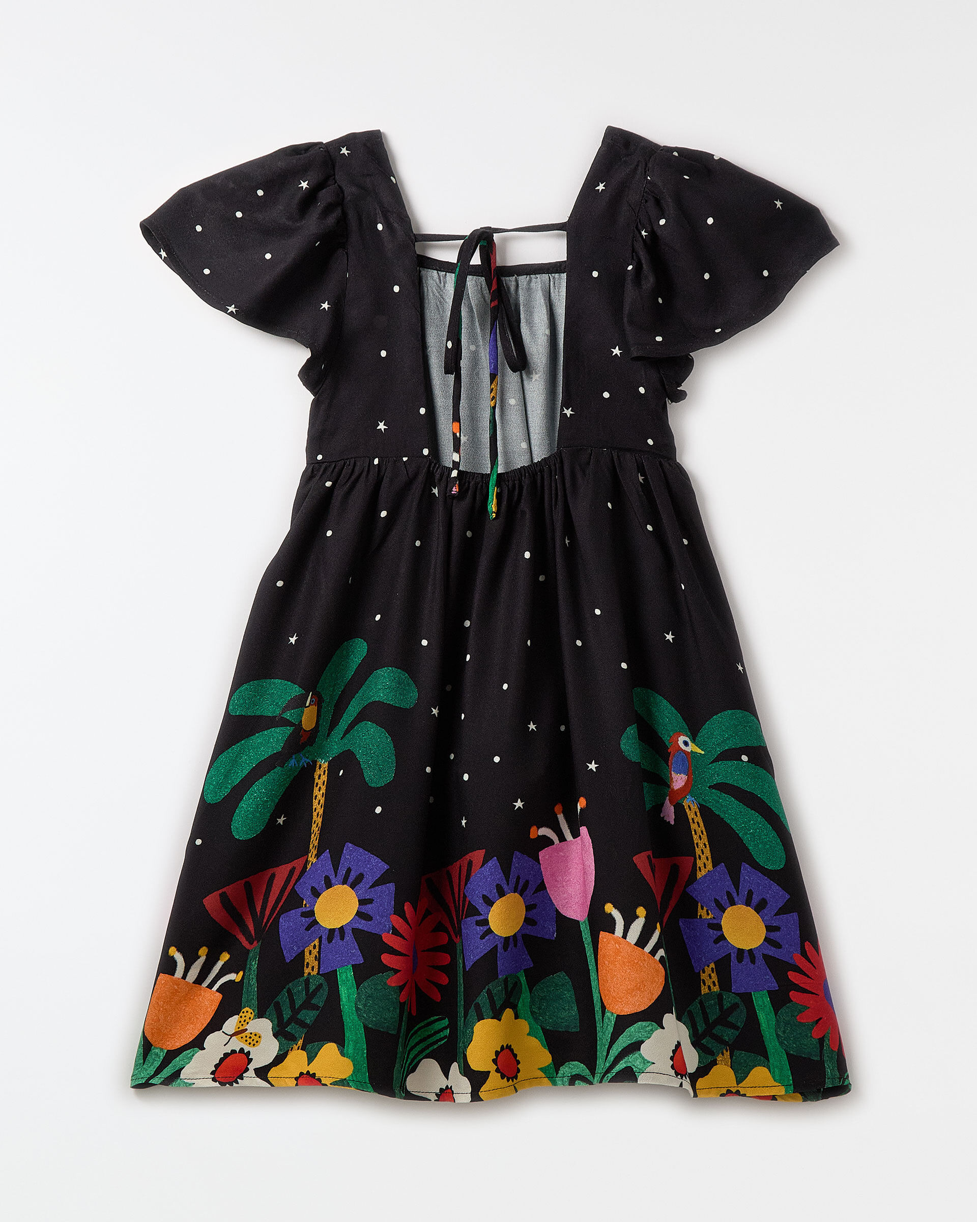 Vestido Jardim Noturno