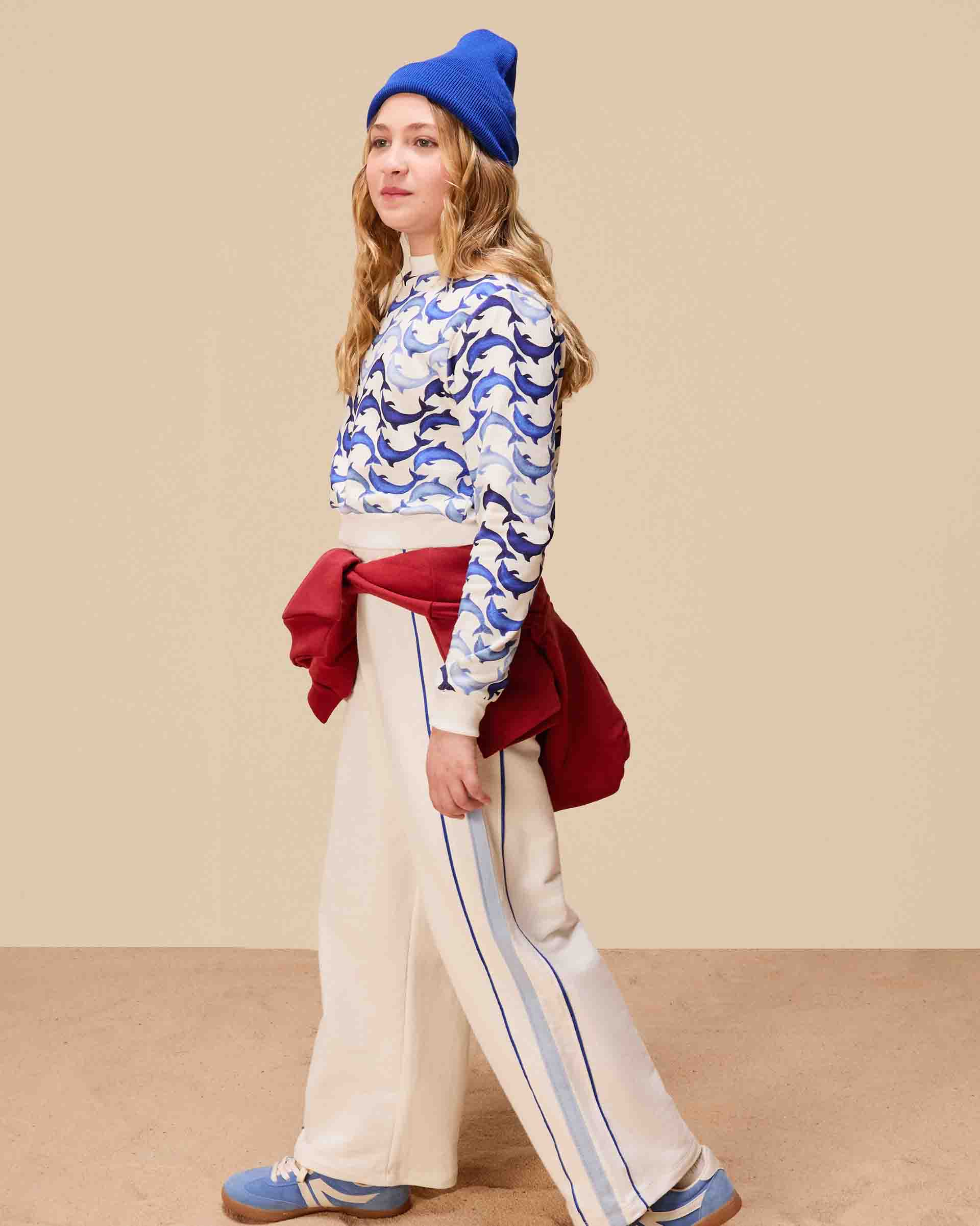 Calca Jeans Wide Leg Off