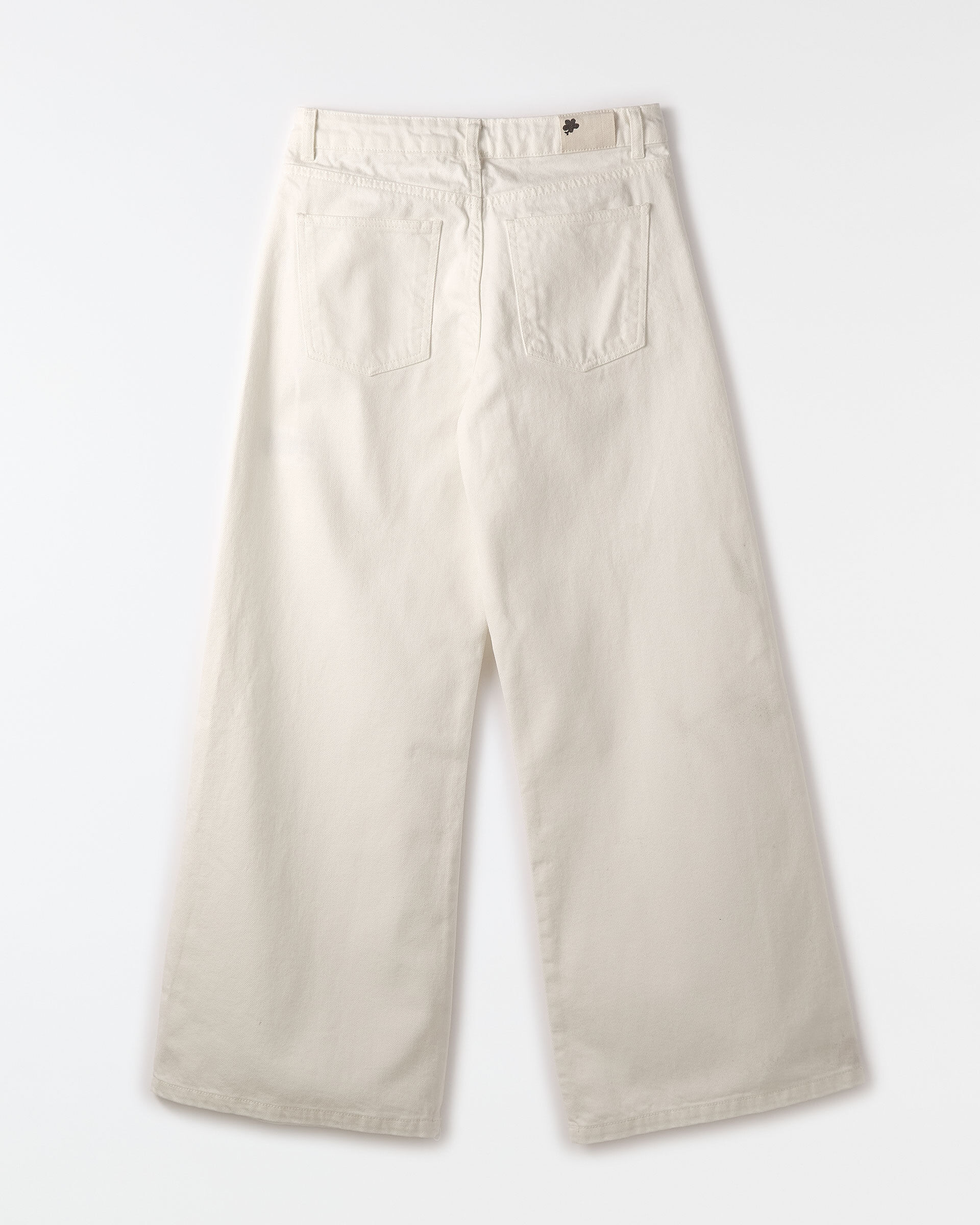 Calca Jeans Wide Leg Off