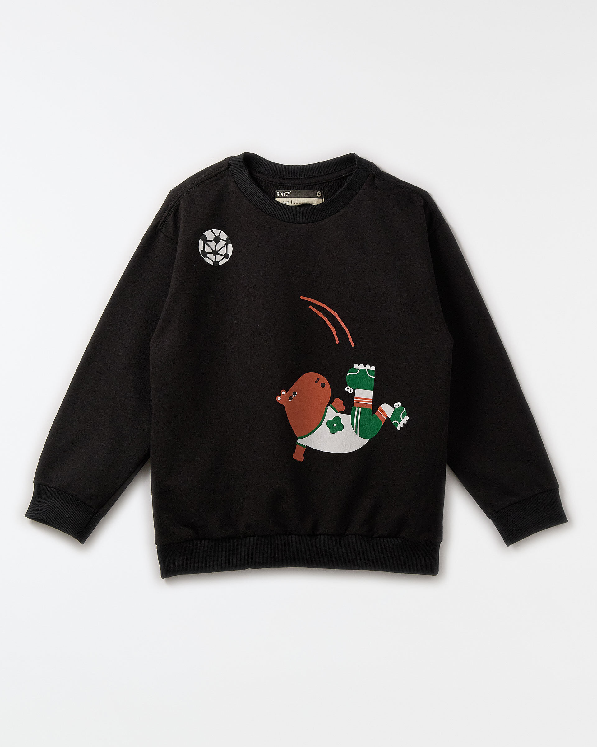 Casaco Moletom Silk Capivara Preto