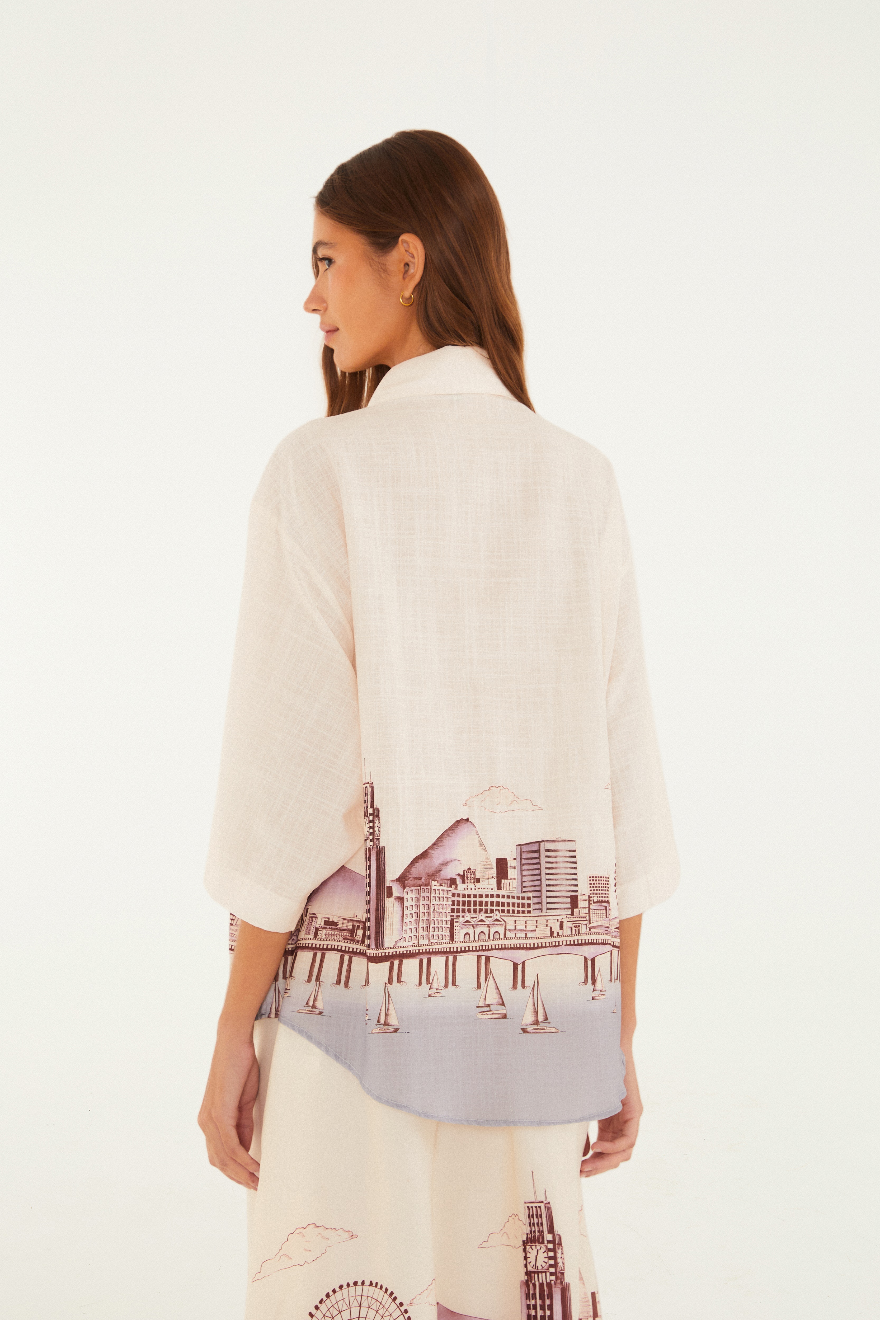 Camisa Estampada Rio Niterói
