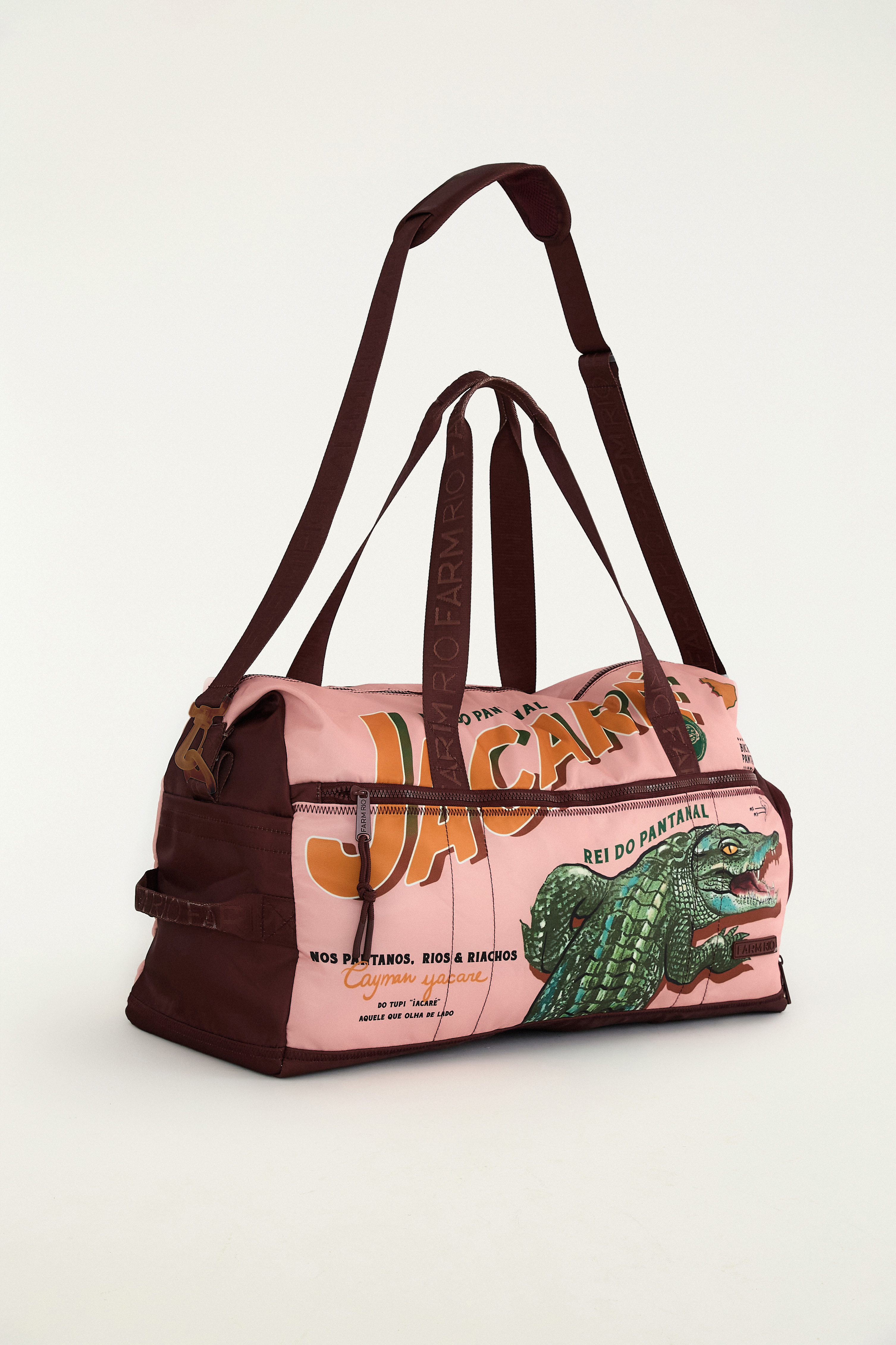 Bolsa Findi Jacaré Silk