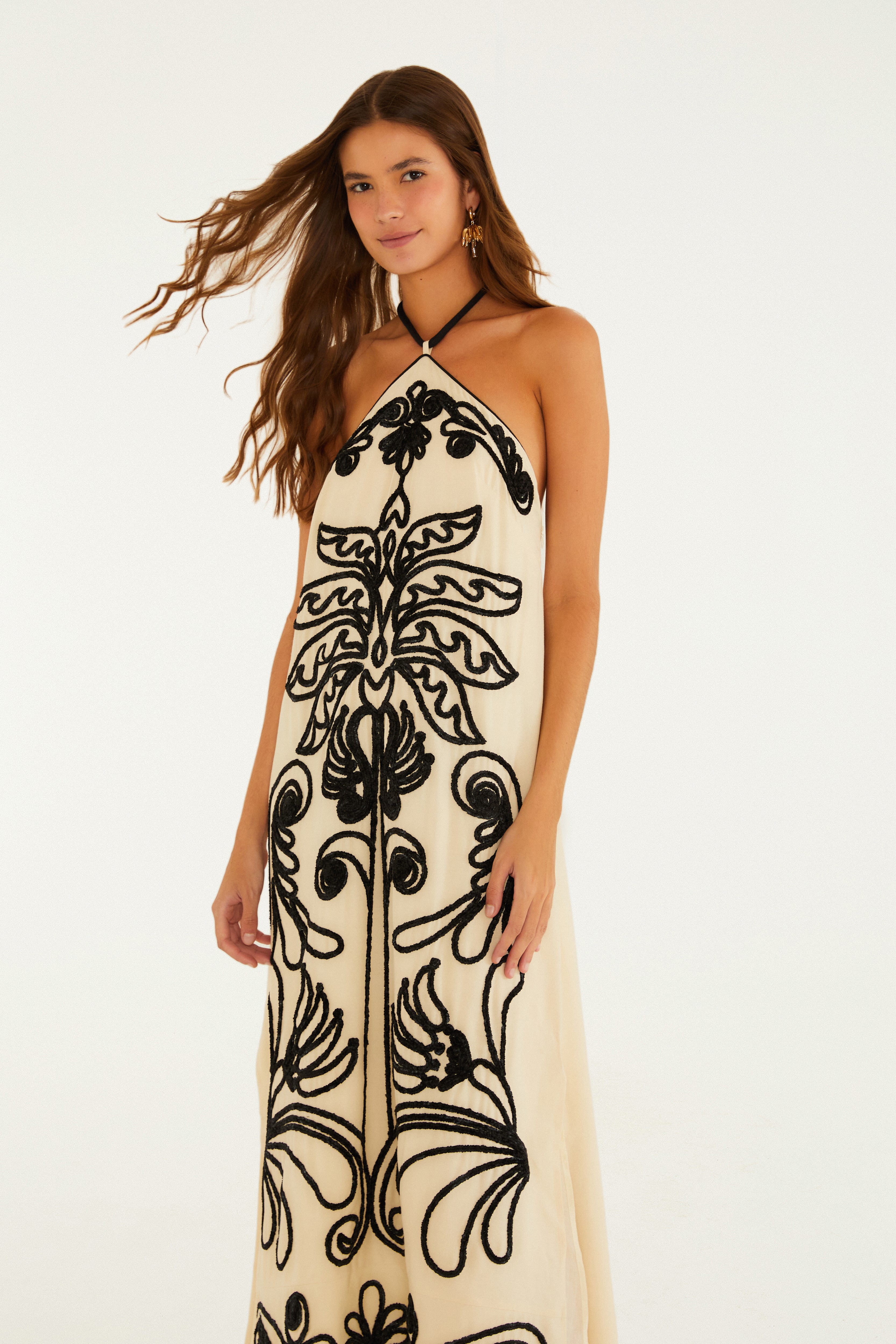 Vestido Artesanal Corneli Esplendor