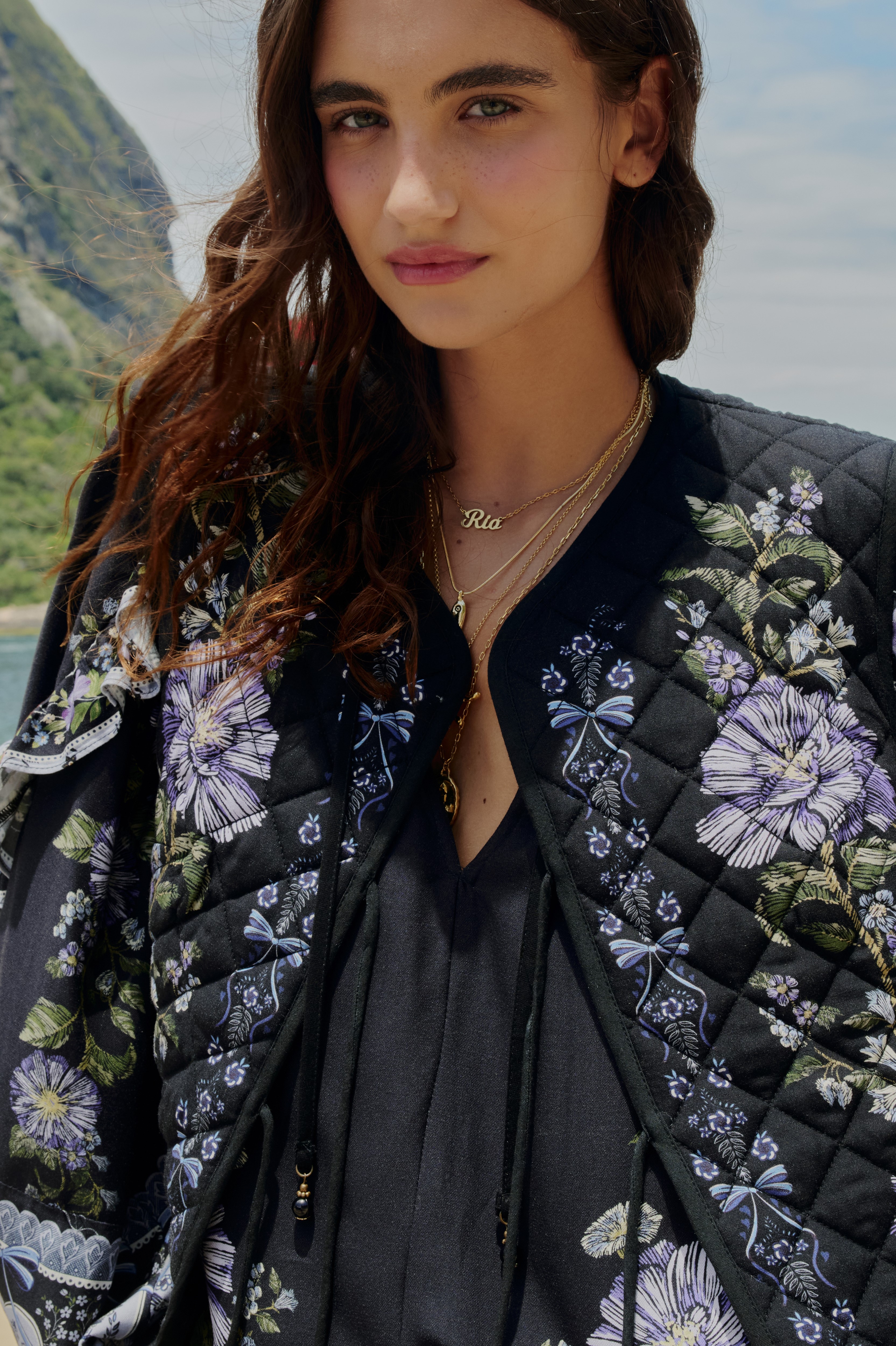 Colete Estampado Alina