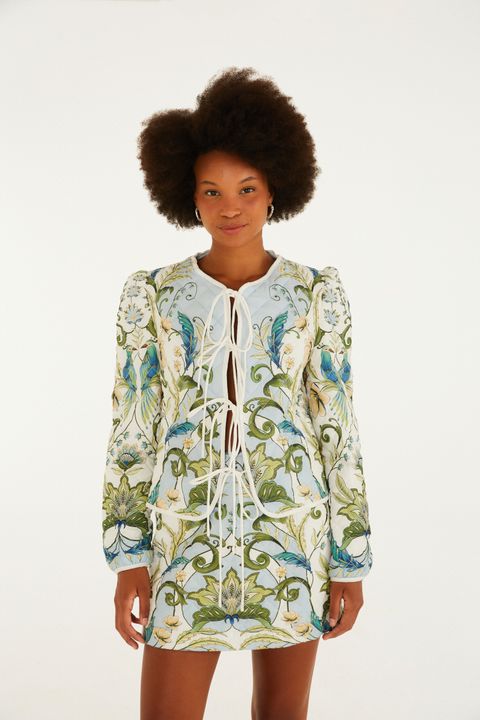 Casaco Estampado Milena — FARM Rio