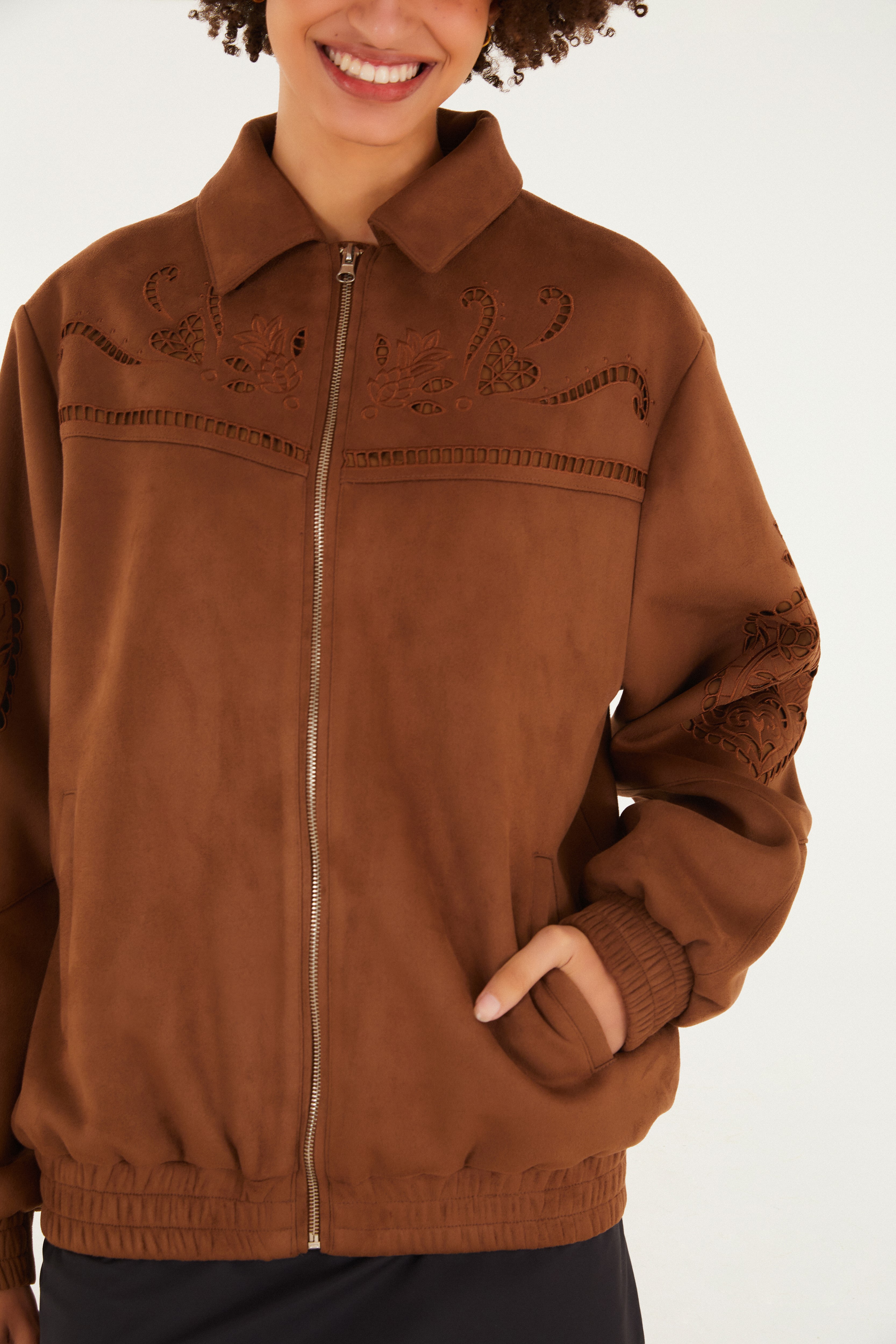 Jaqueta Suede Richelieu