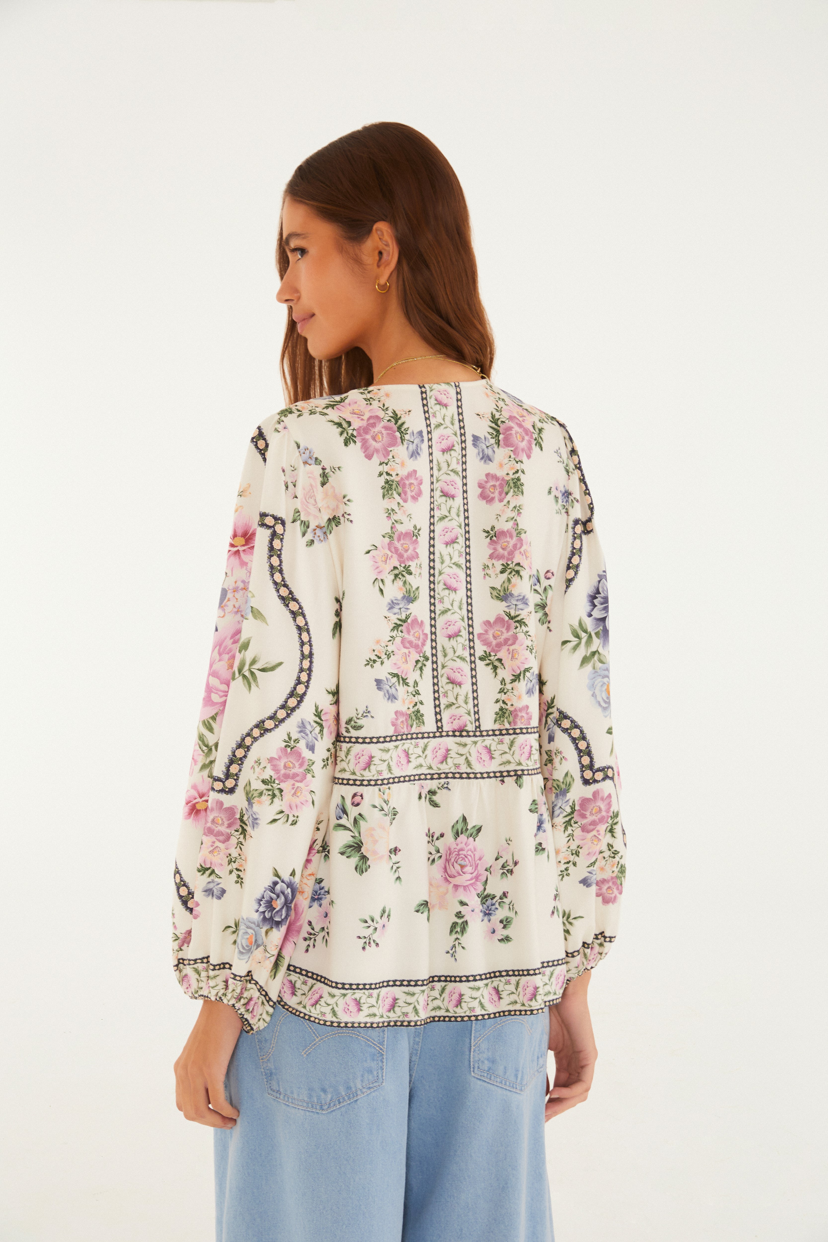 Bata Estampada Romance