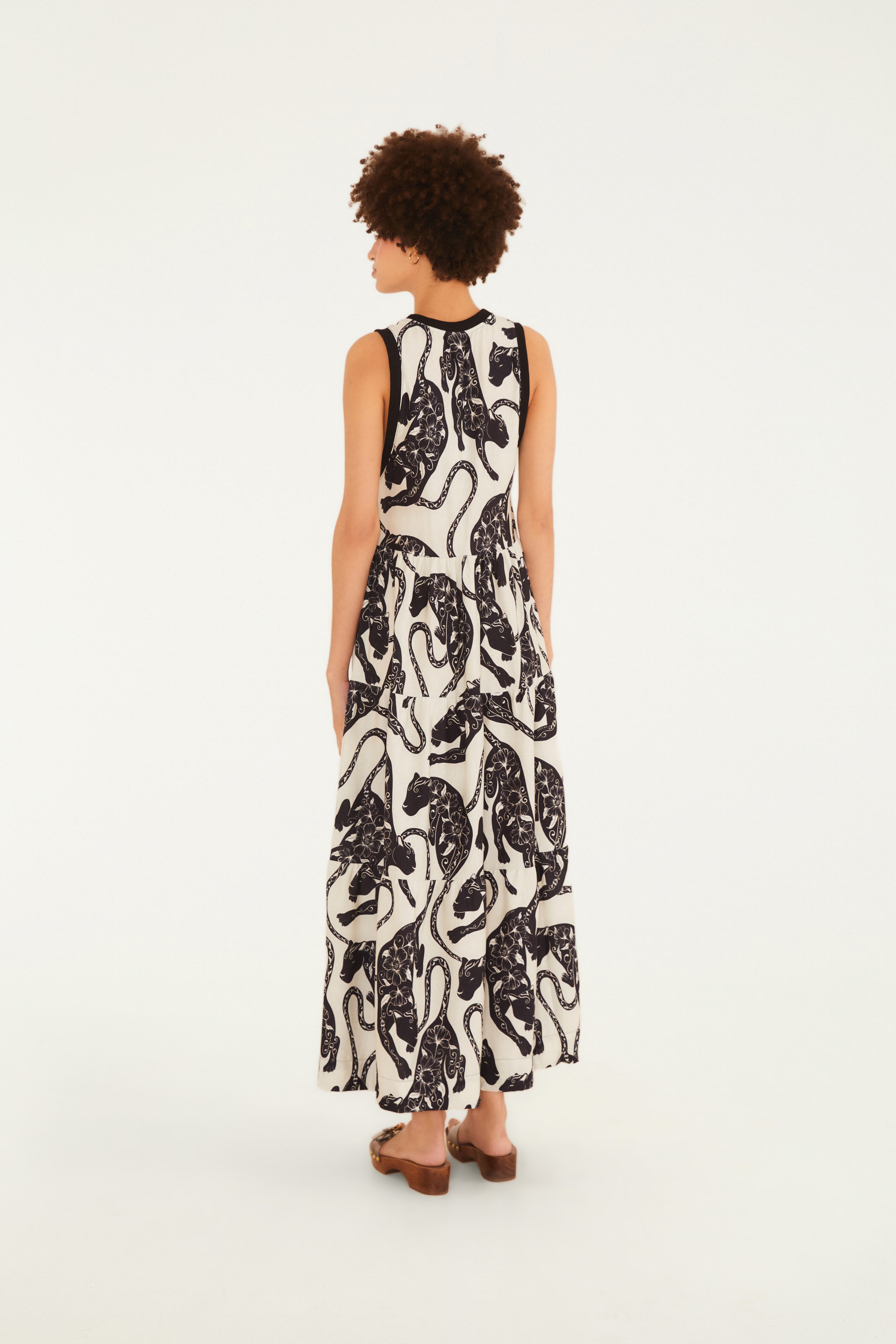 Vestido Marias Estampado Amor De Pantera