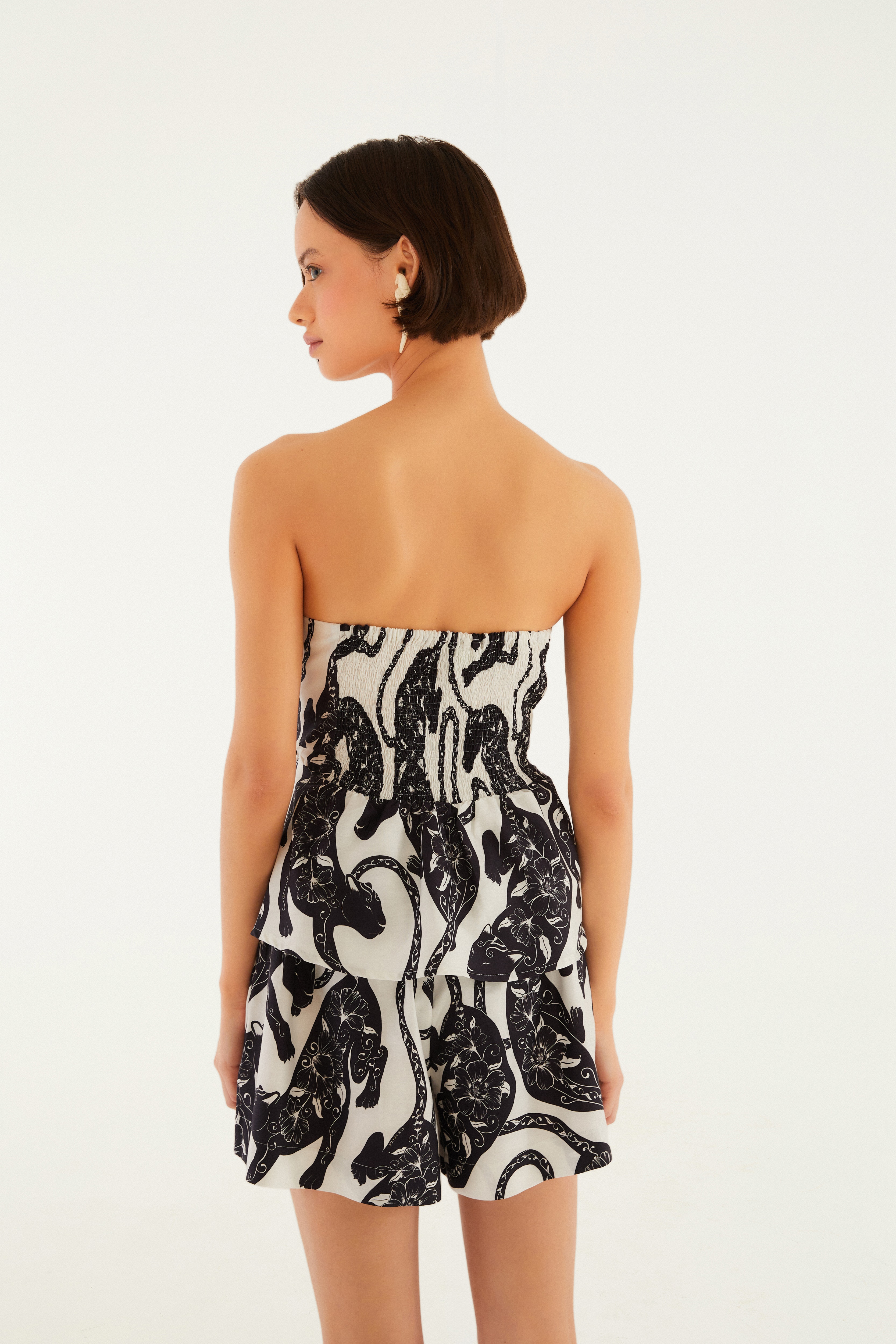 Blusa Peplum Amor De Pantera
