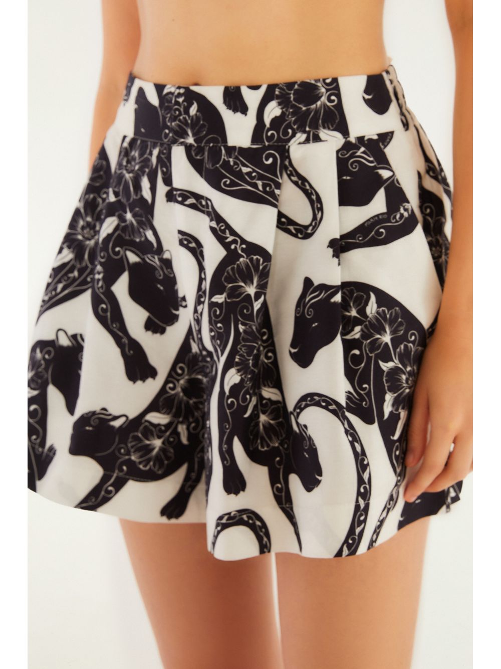 Farm — Short Estampado Amor De Pantera