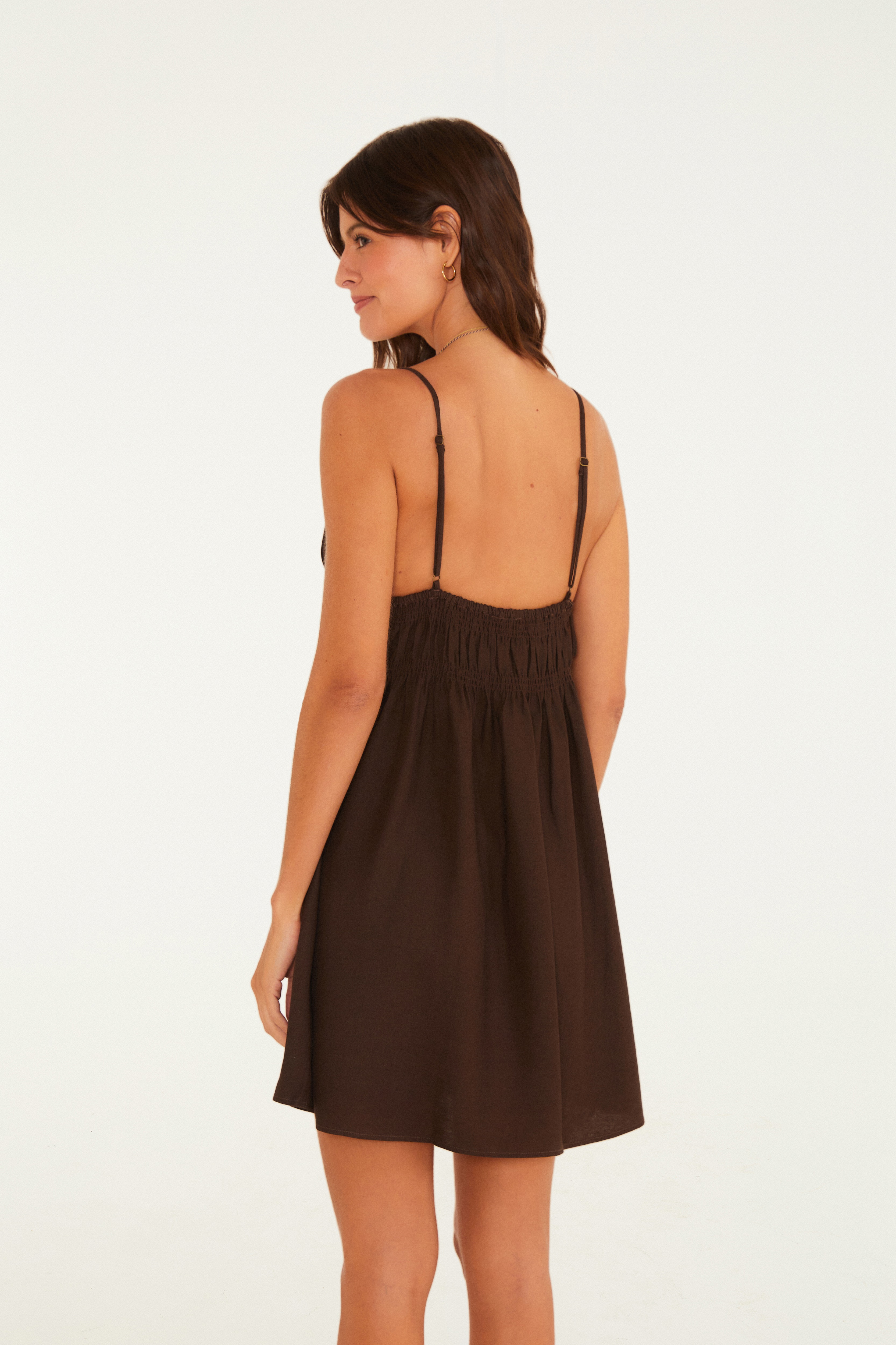 Vestido Amarração Curto