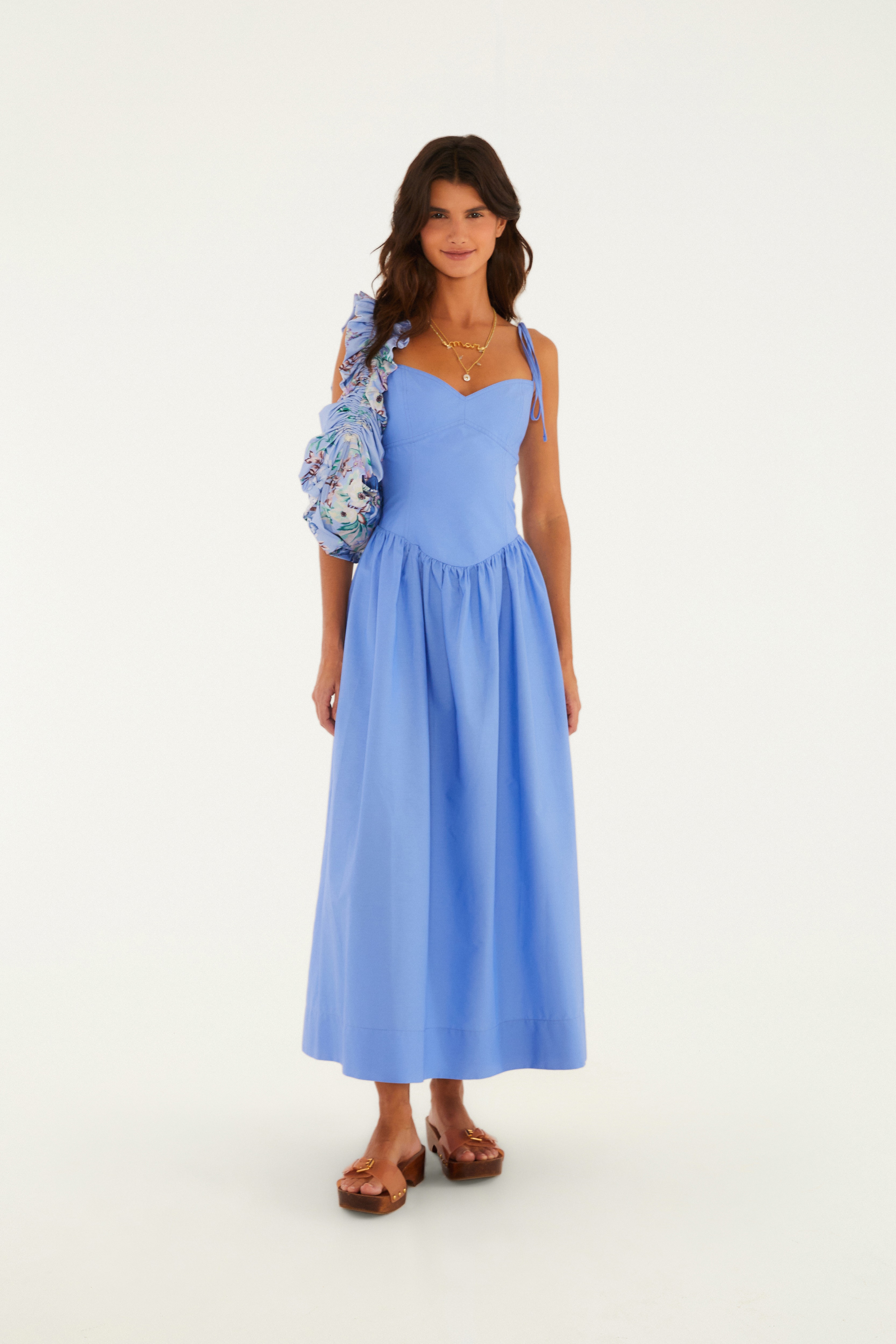 Vestido Midi Alça