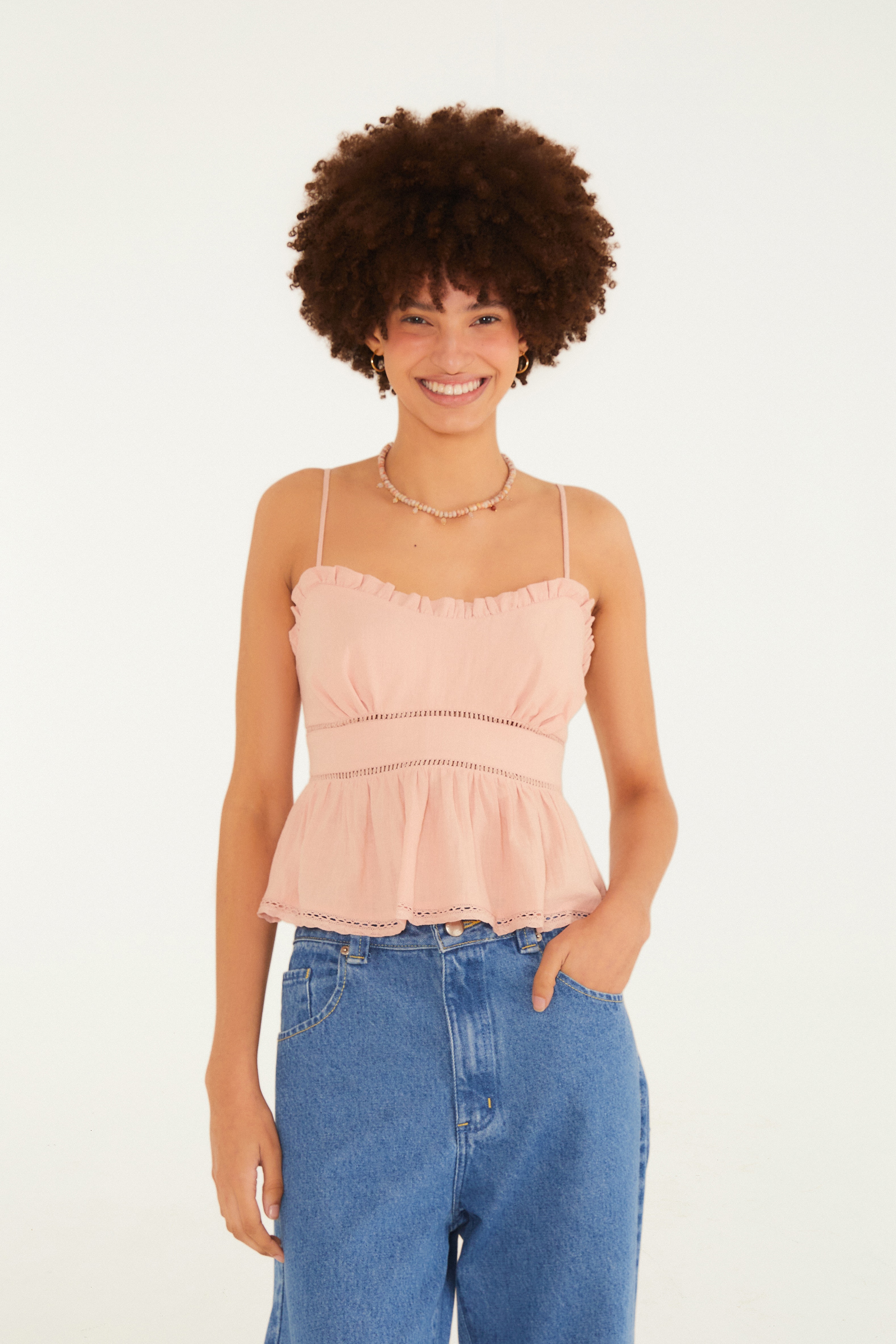 Blusa Alcinhas Aviamento