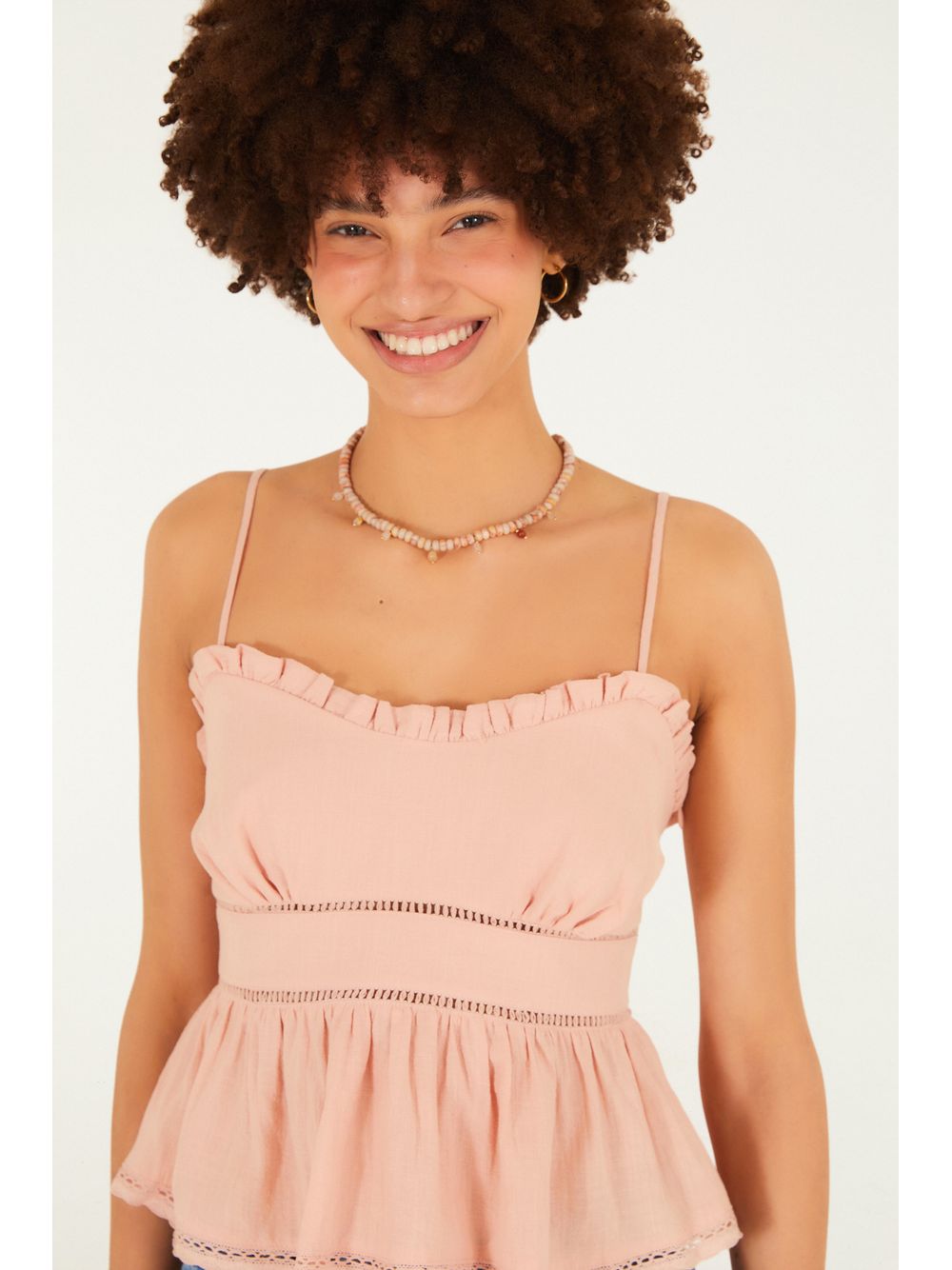 Farm — Blusa Alcinhas Aviamento
