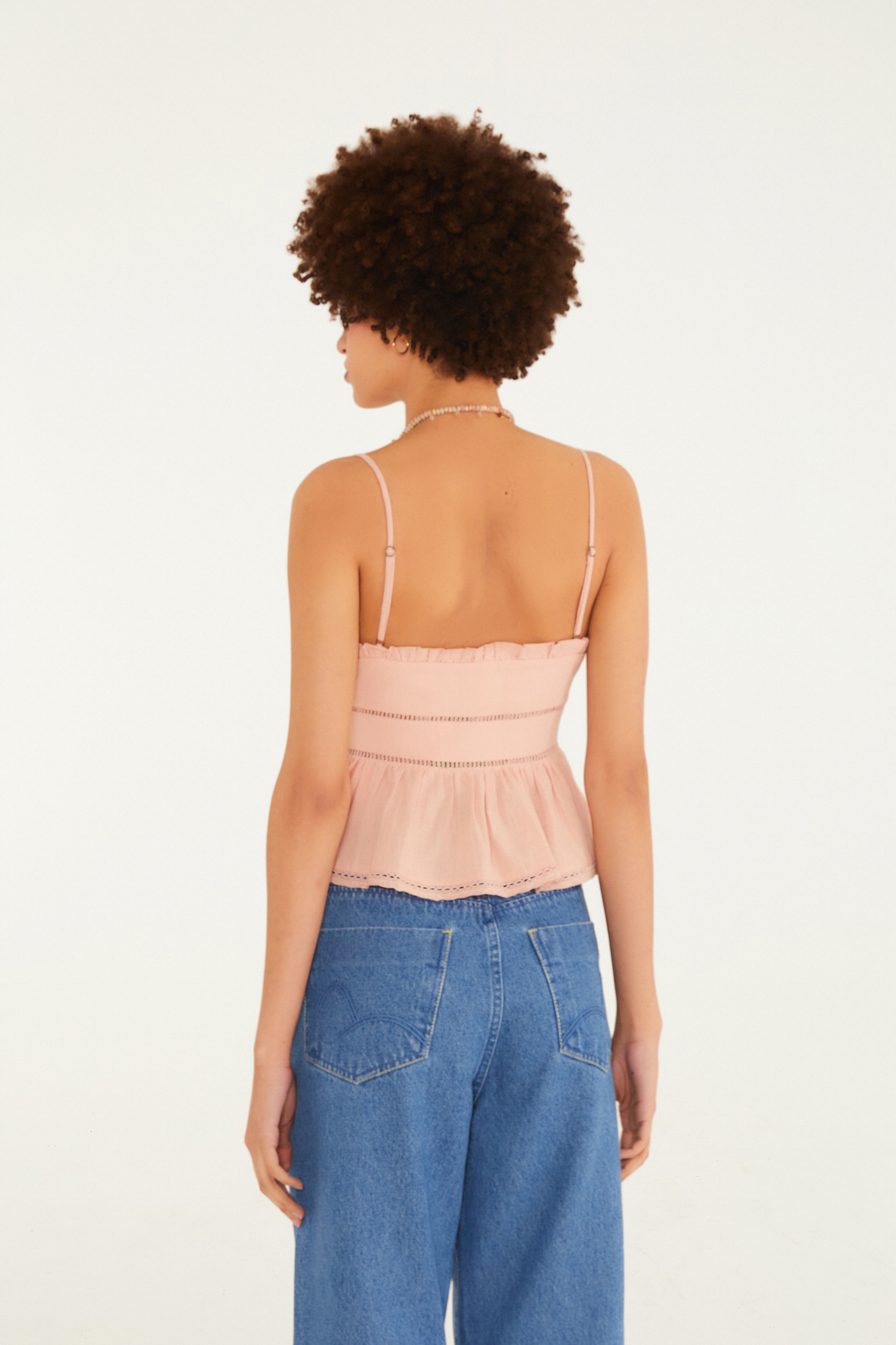 Blusa Alcinhas Aviamento