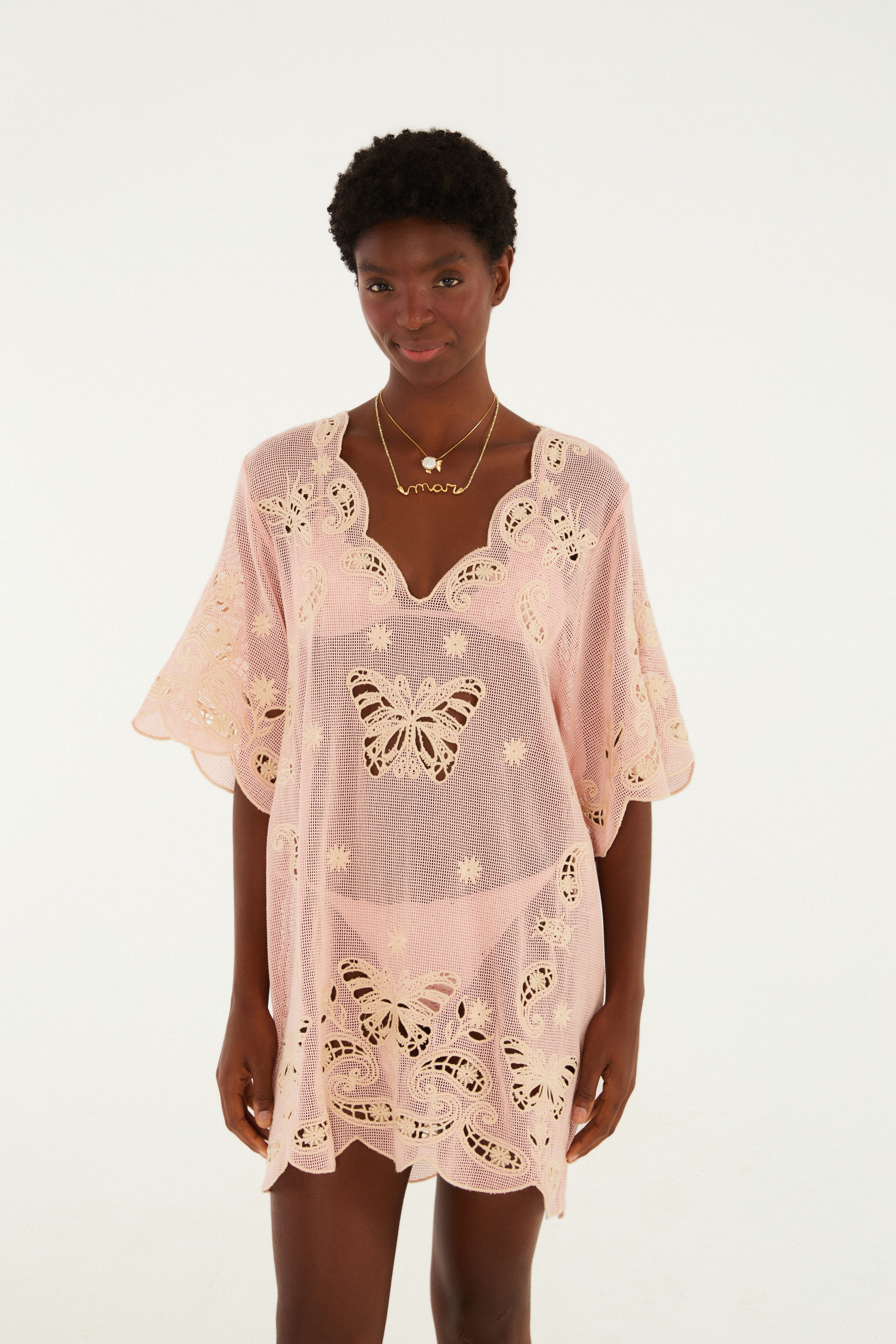 Vestido Richilieu Bandana Jardim