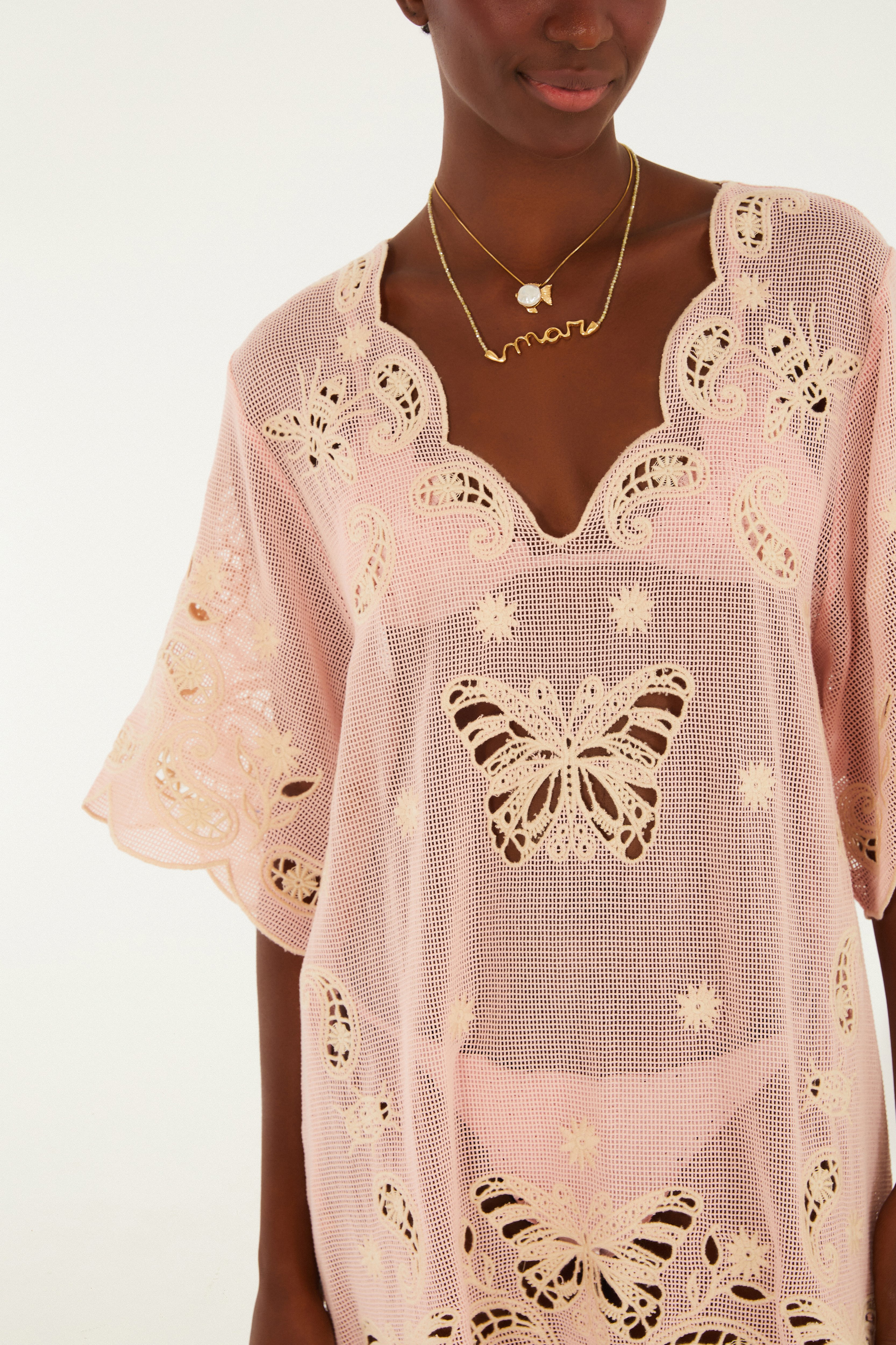 Vestido Richilieu Bandana Jardim