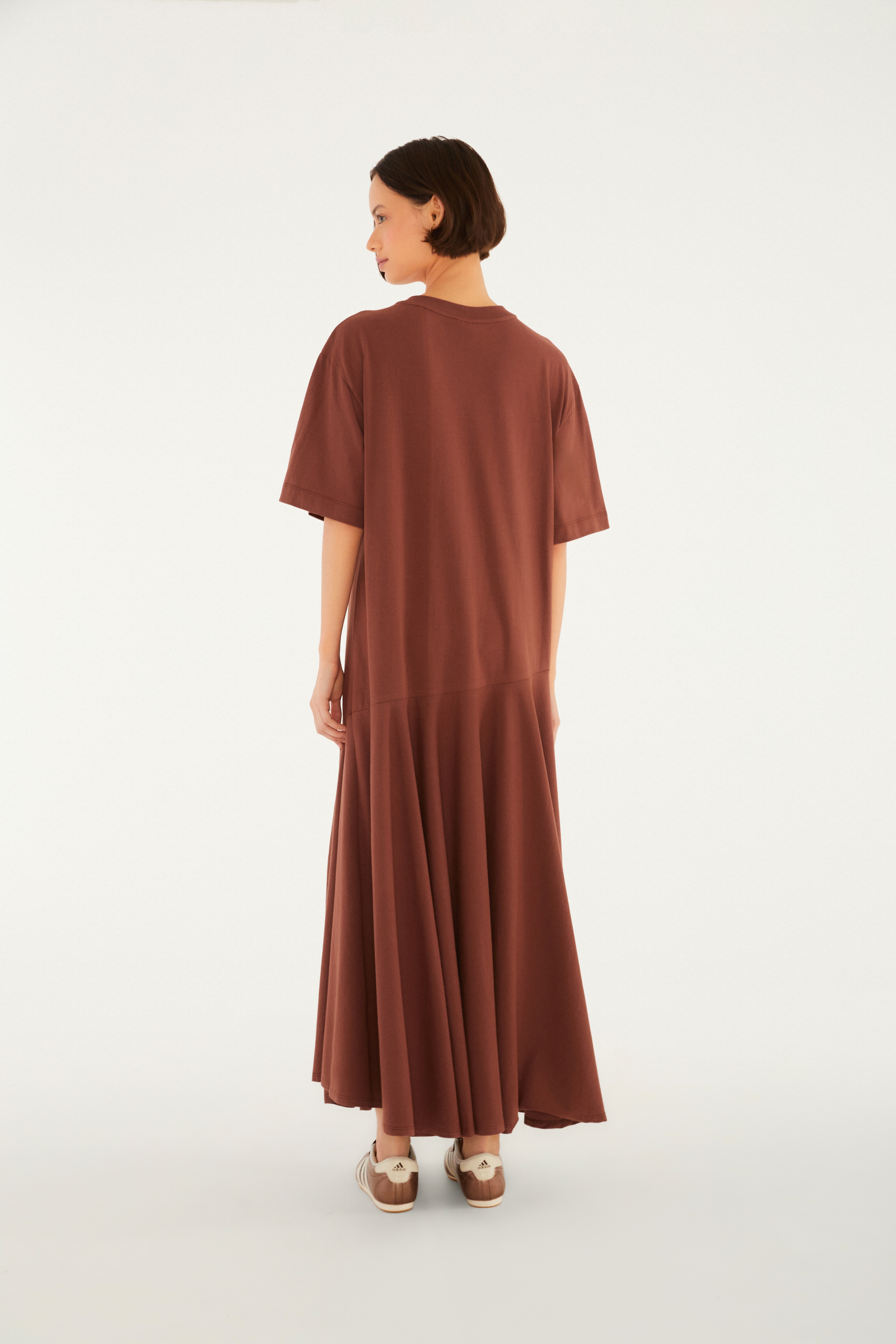 Vestido Pássaros Com Picole