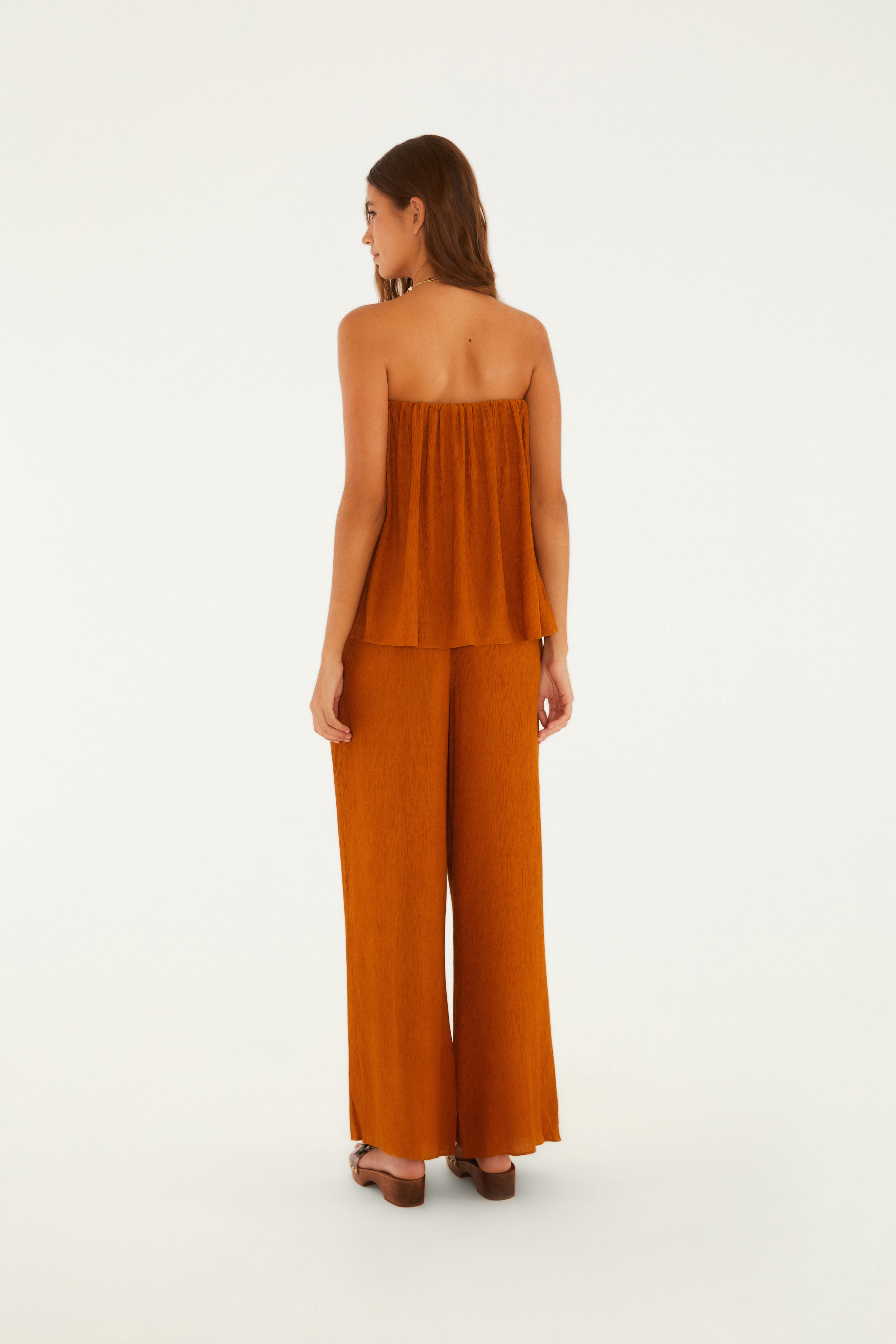 Calça Textura Longa