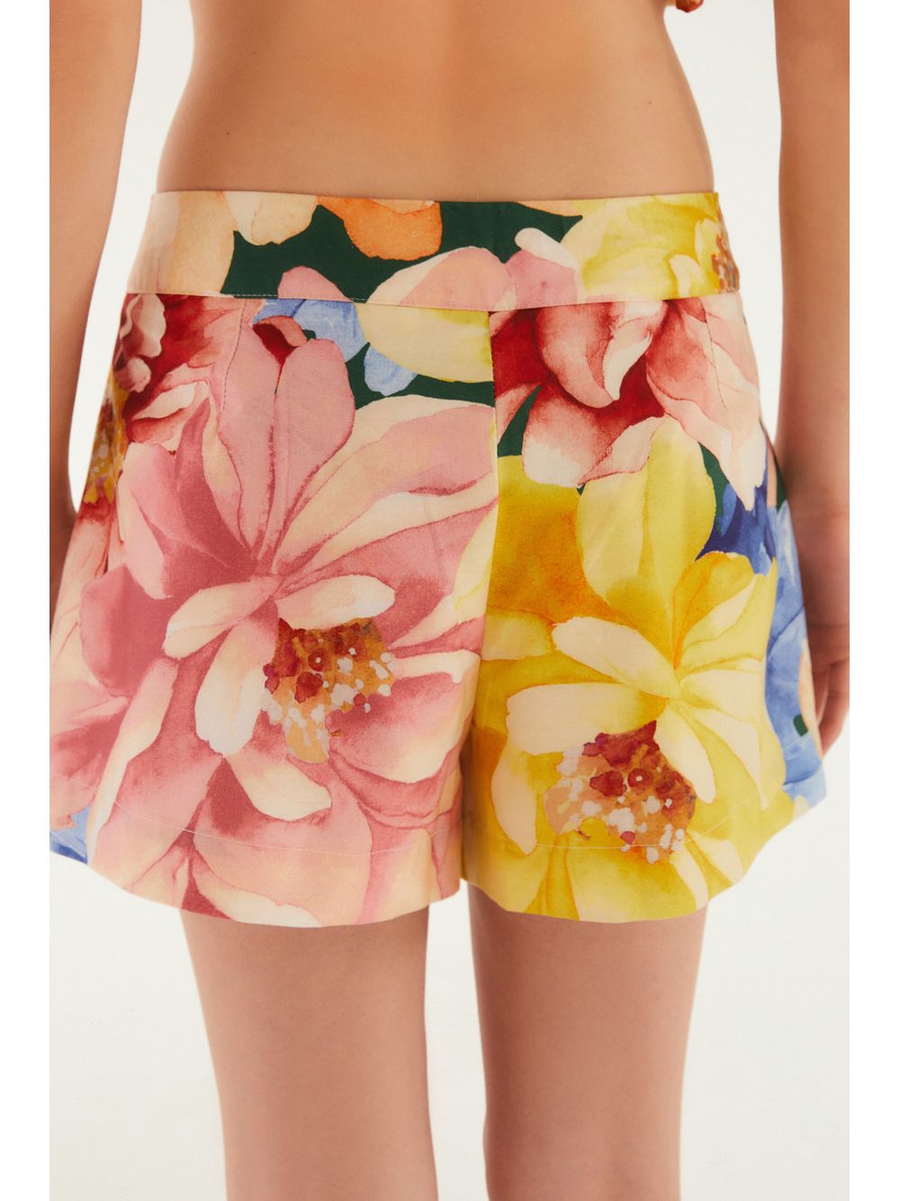 Farm — Short Estampado Floral Doce