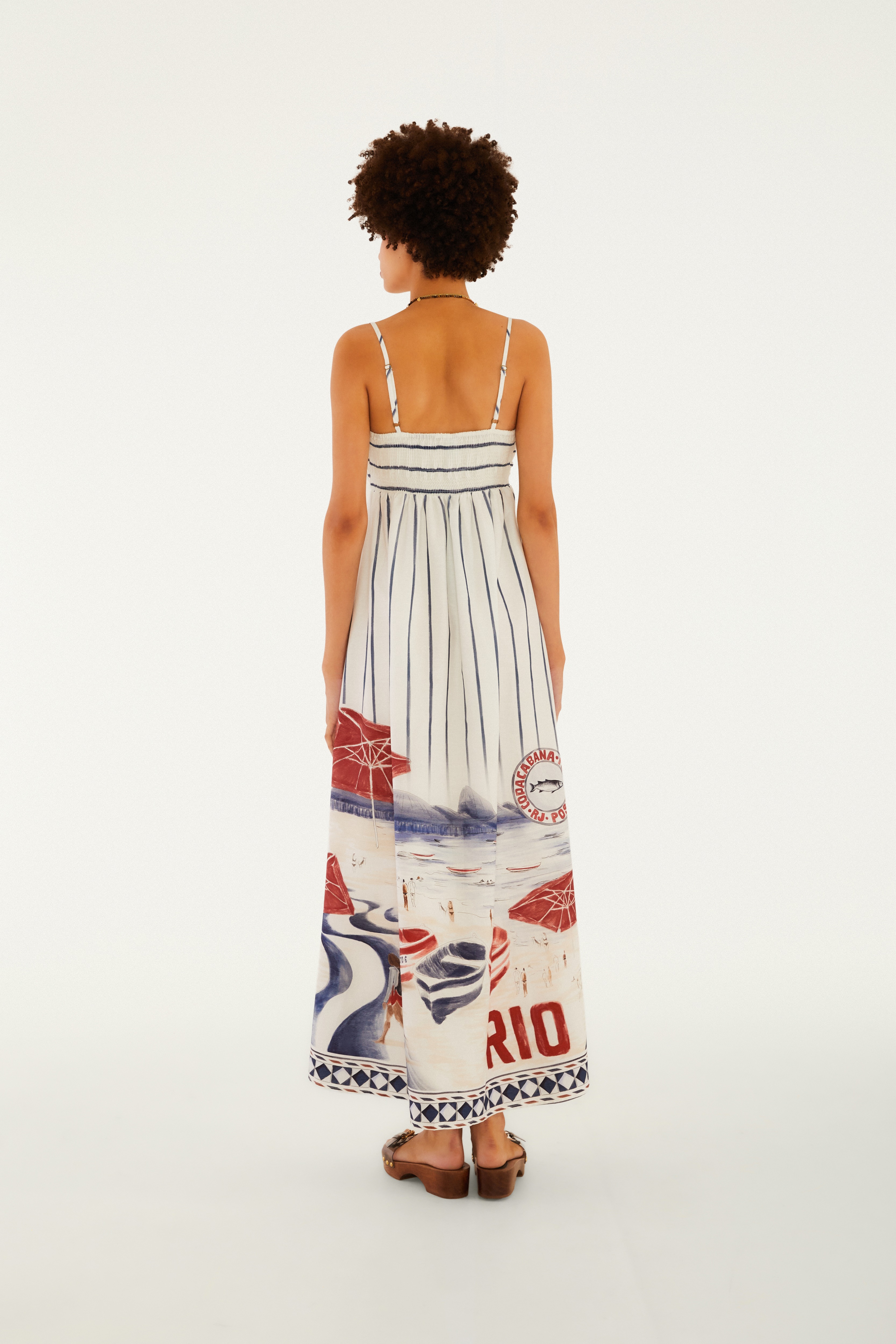 Vestido Cropped Alcinha Estampado Posto 6