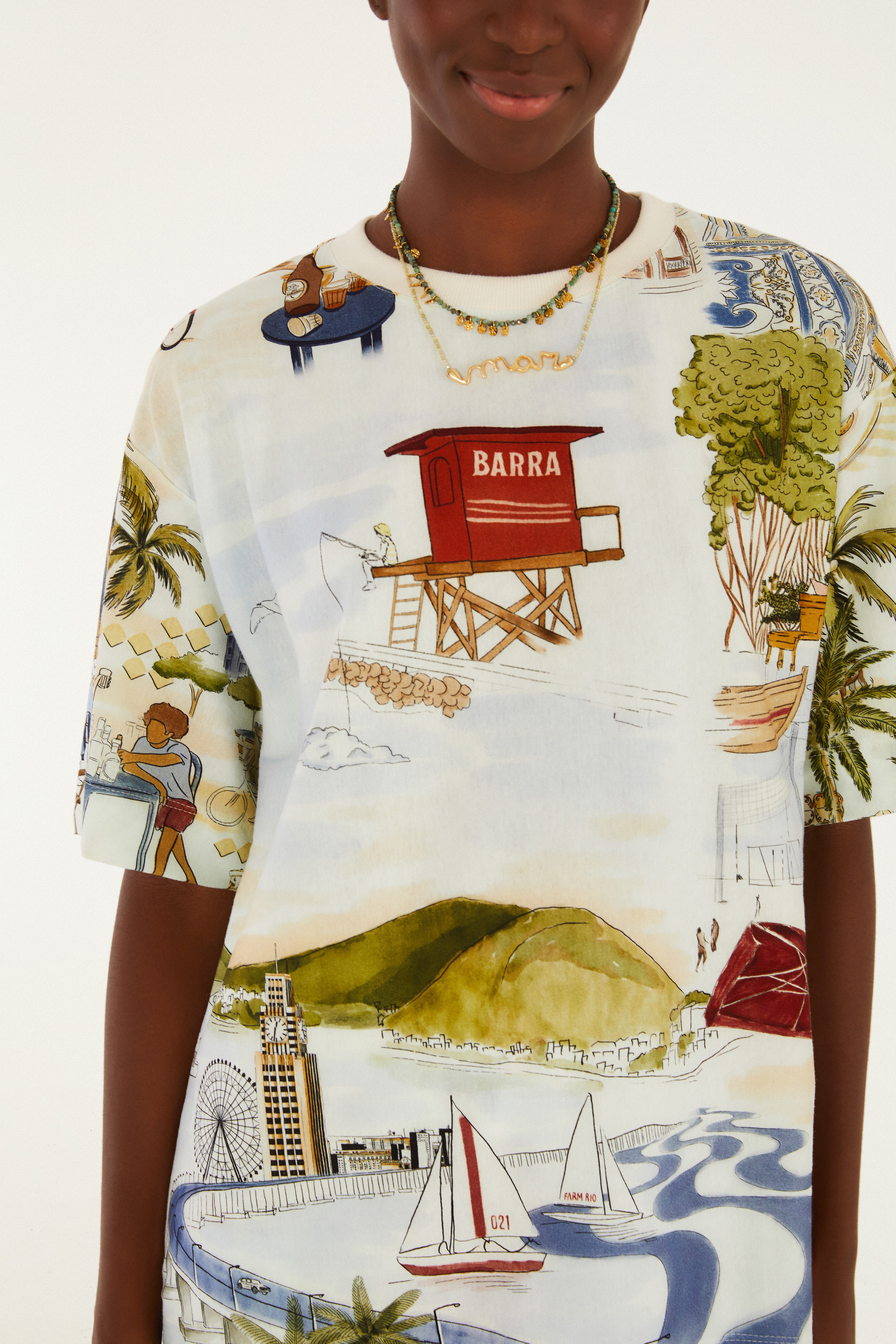 T-Shirt Básica Encanto Do Rio