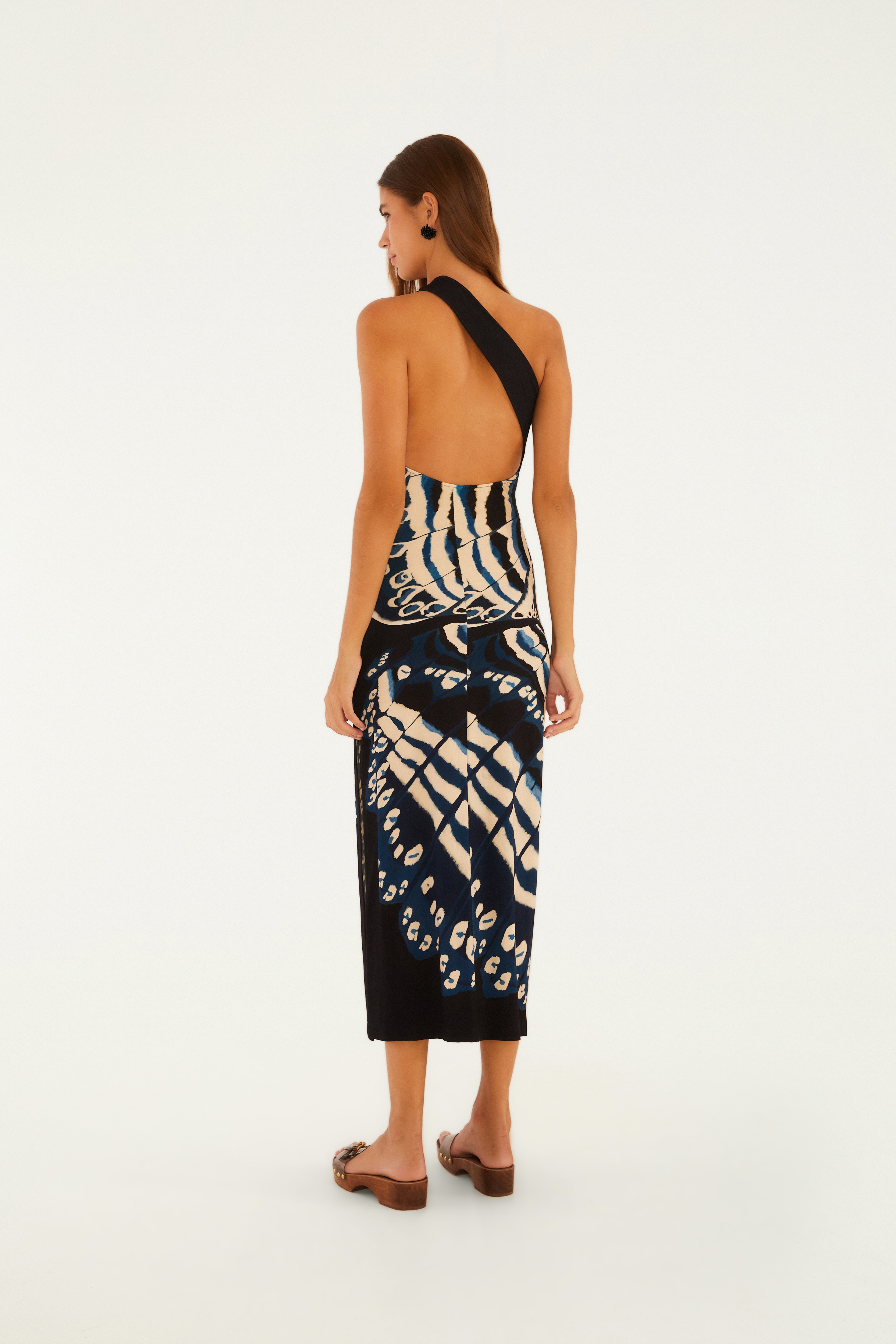 Vestido Ombro Só Estampado Panapana