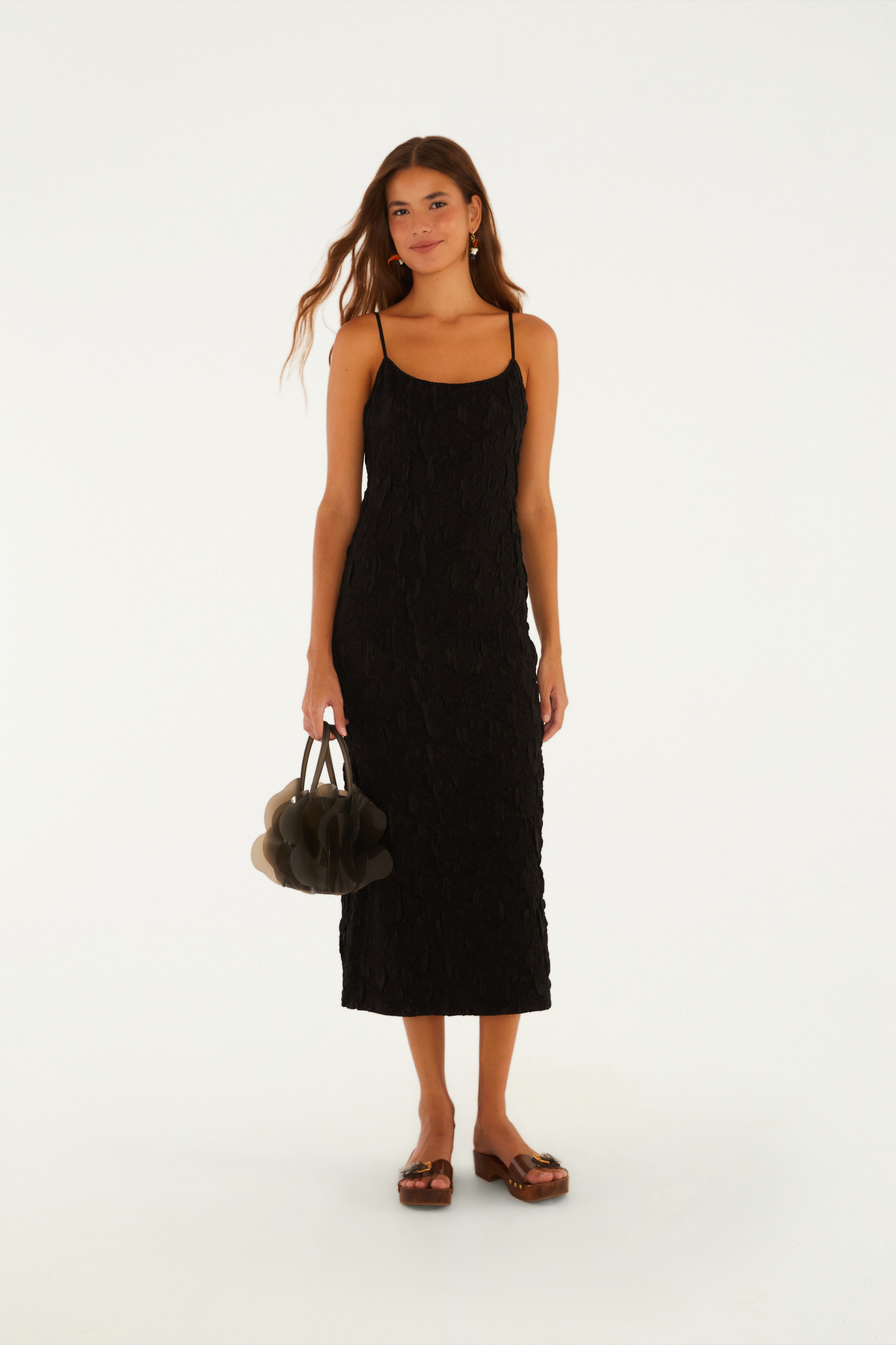 Vestido Longo Textura