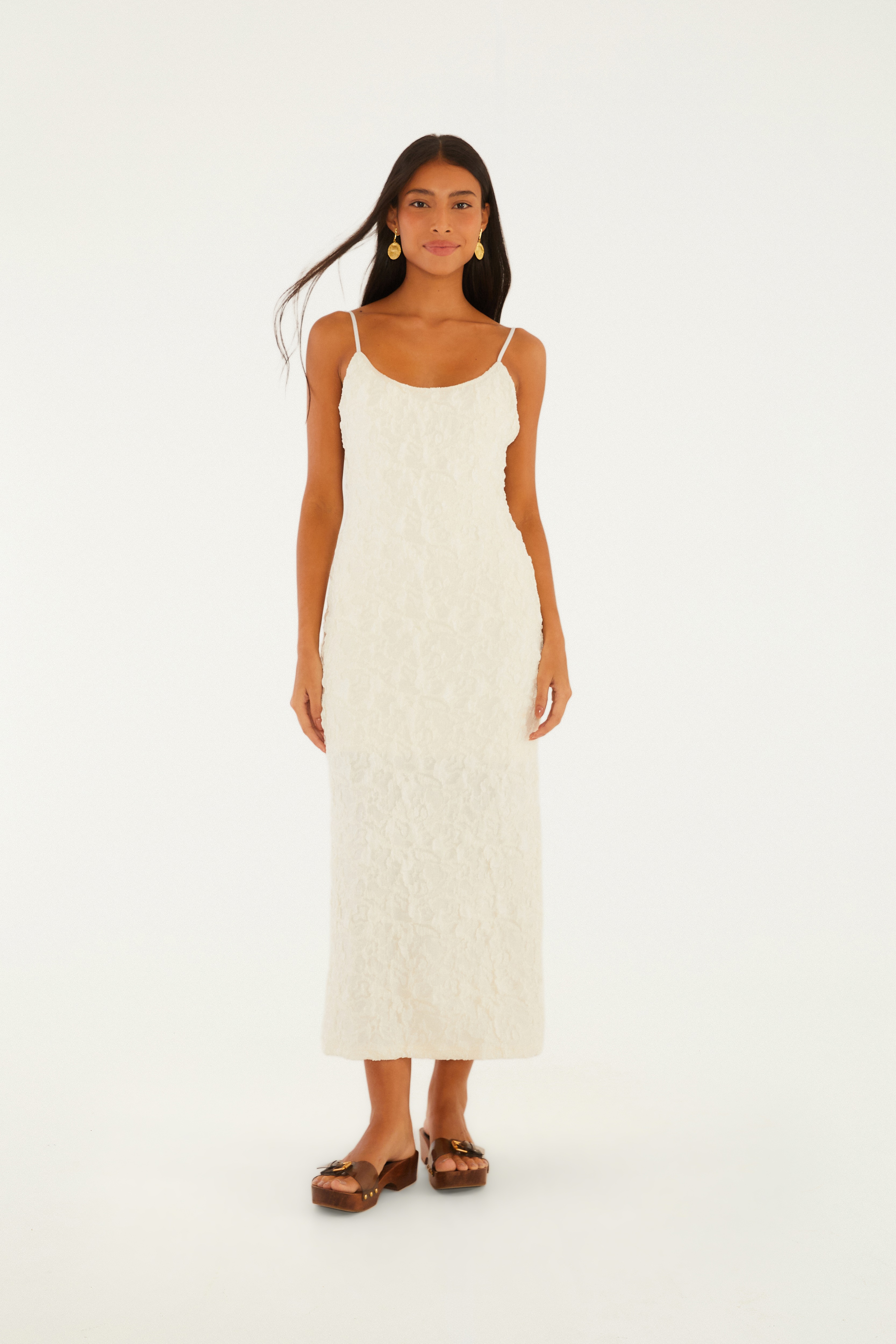 Vestido Longo Textura