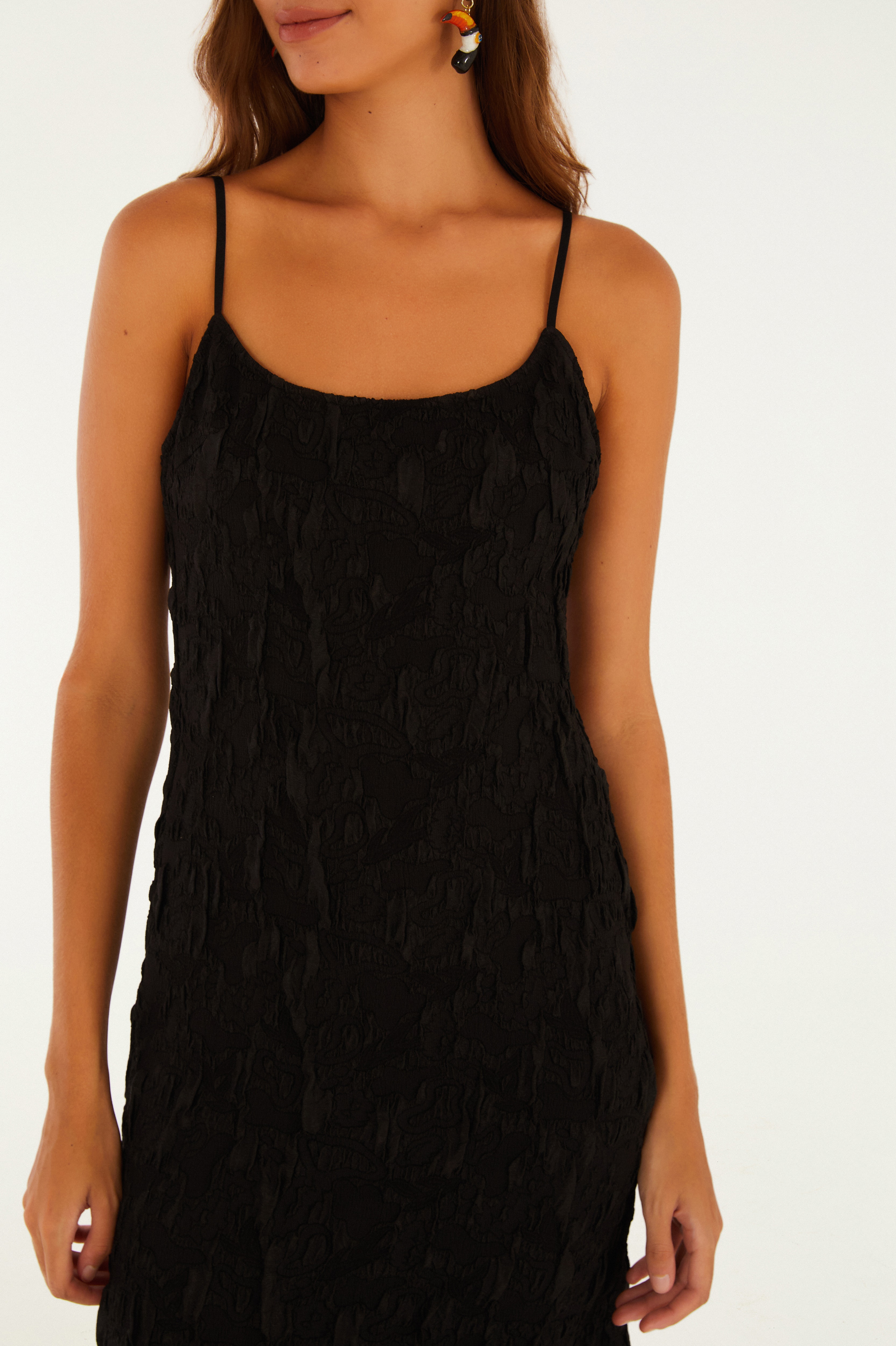 Vestido Longo Textura
