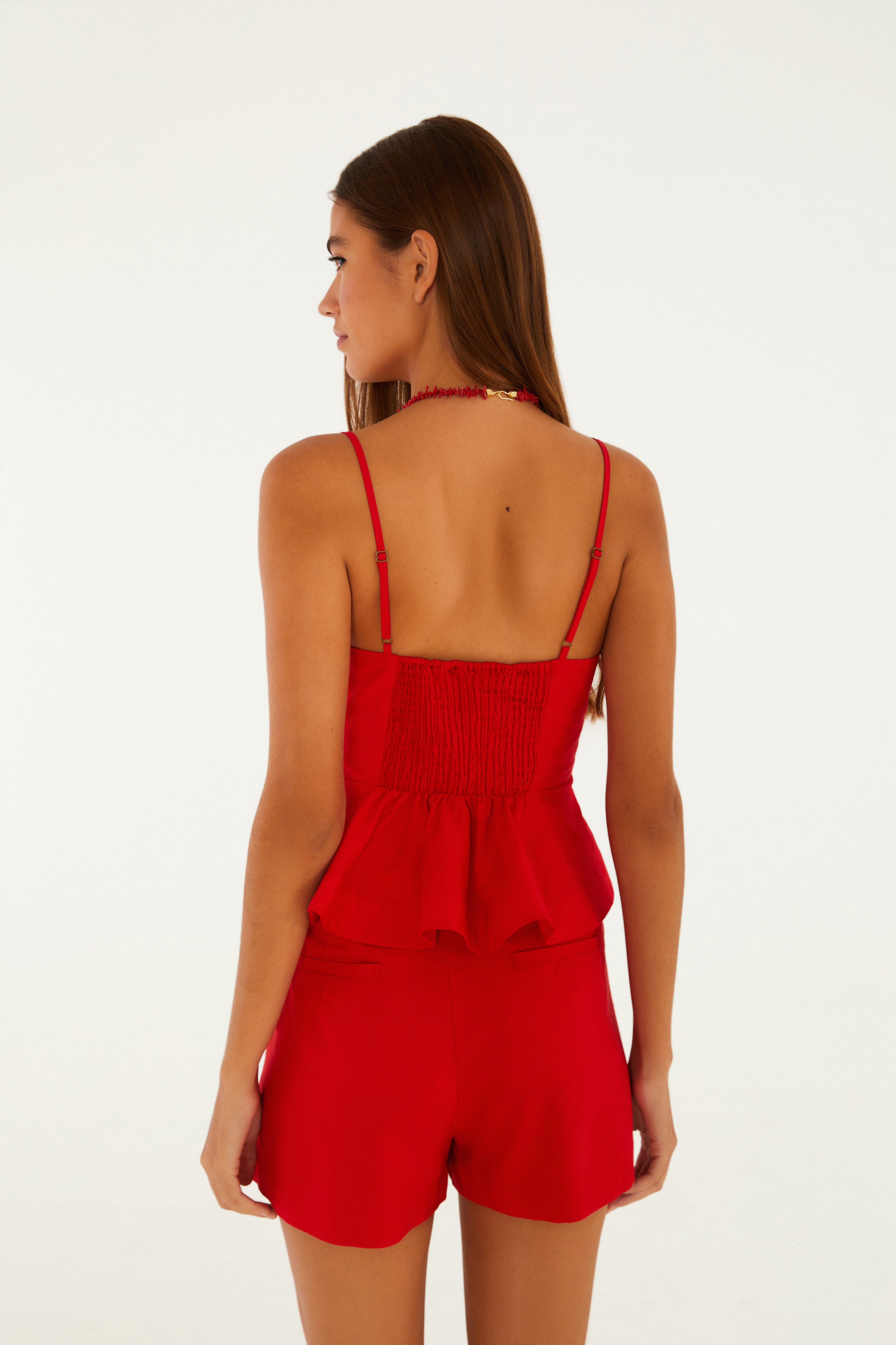 Blusa Camponesa Alças