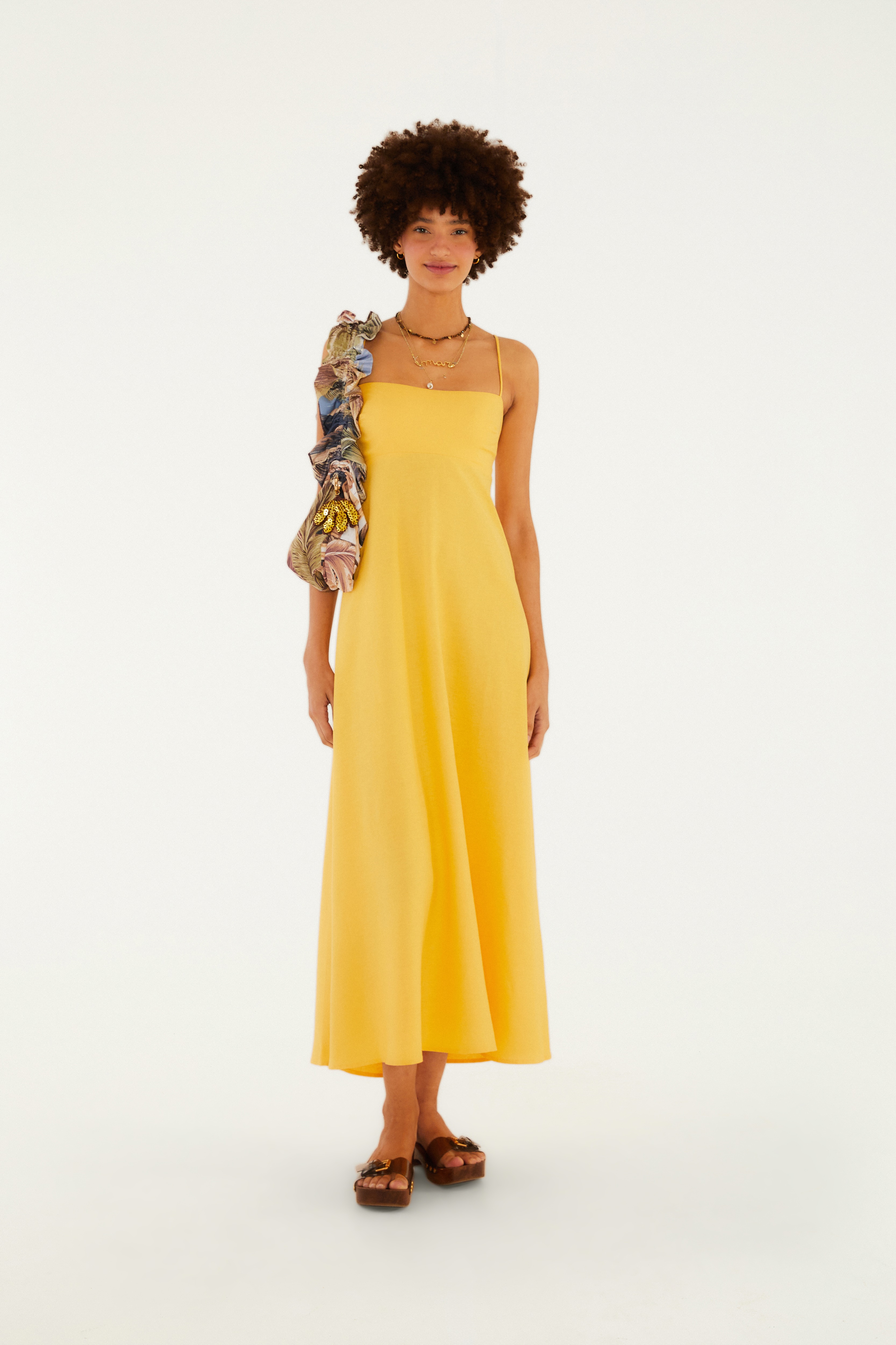Vestido Amplo Midi