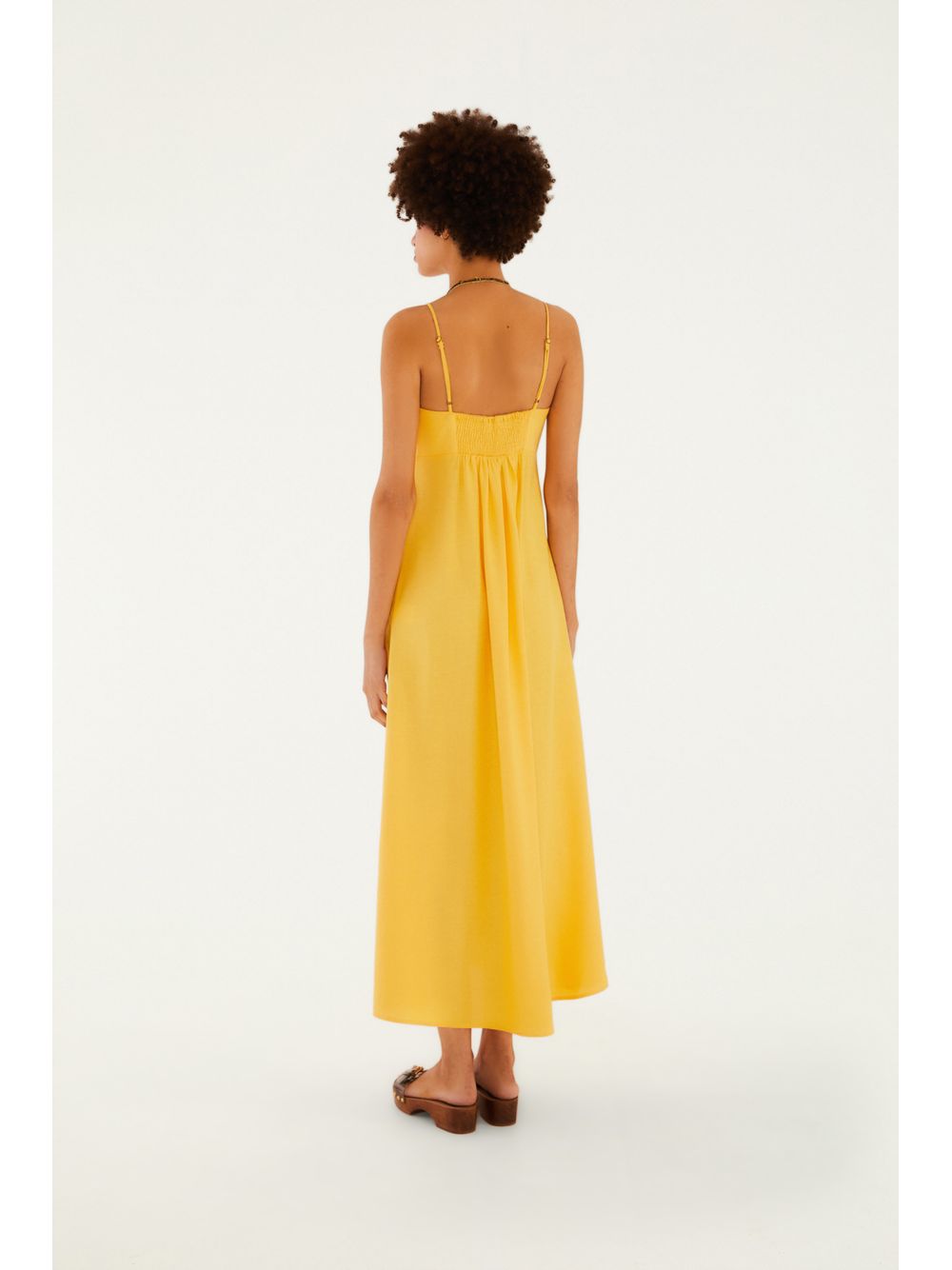 Farm — Vestido Amplo Midi