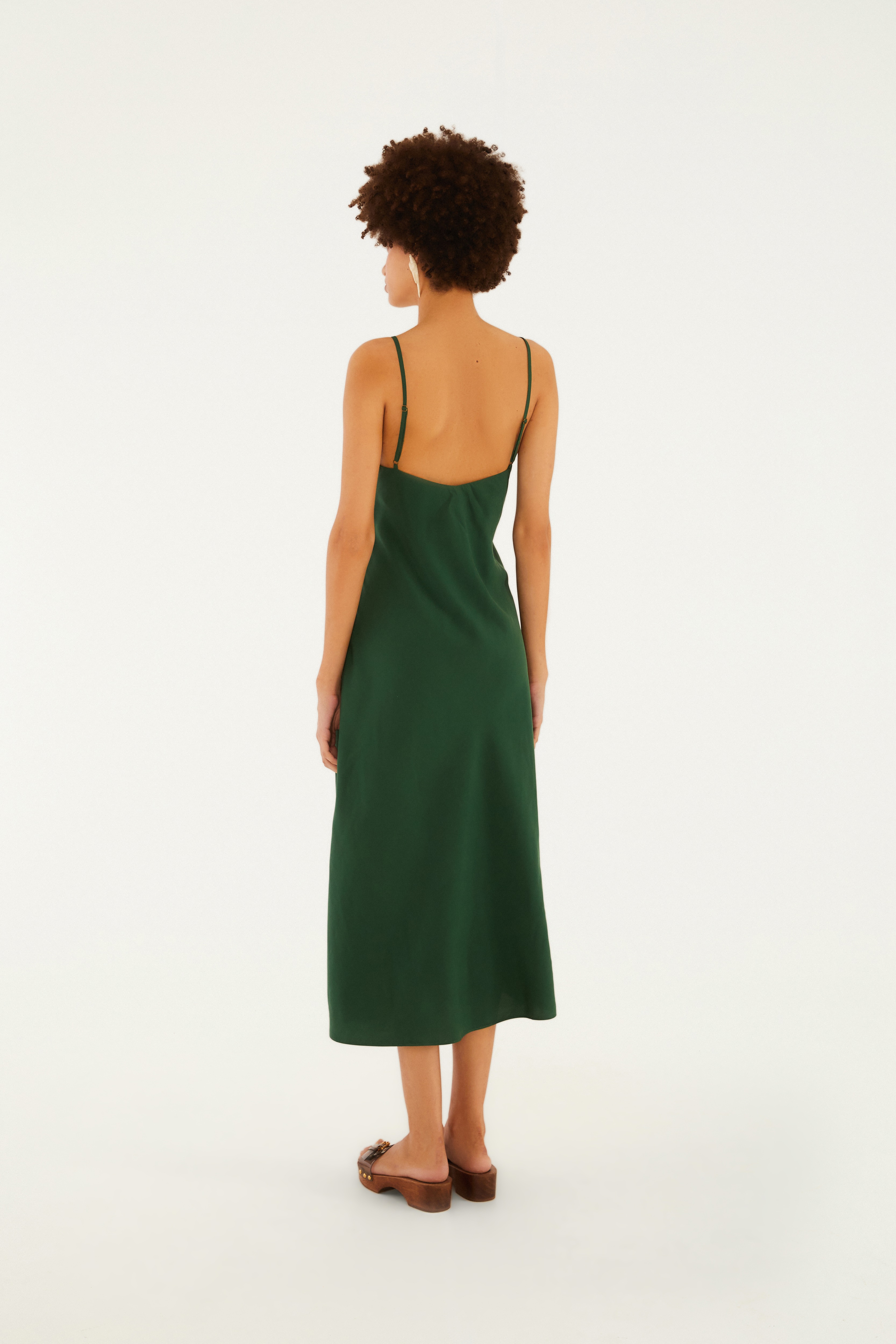 Vestido Enviesado Midi