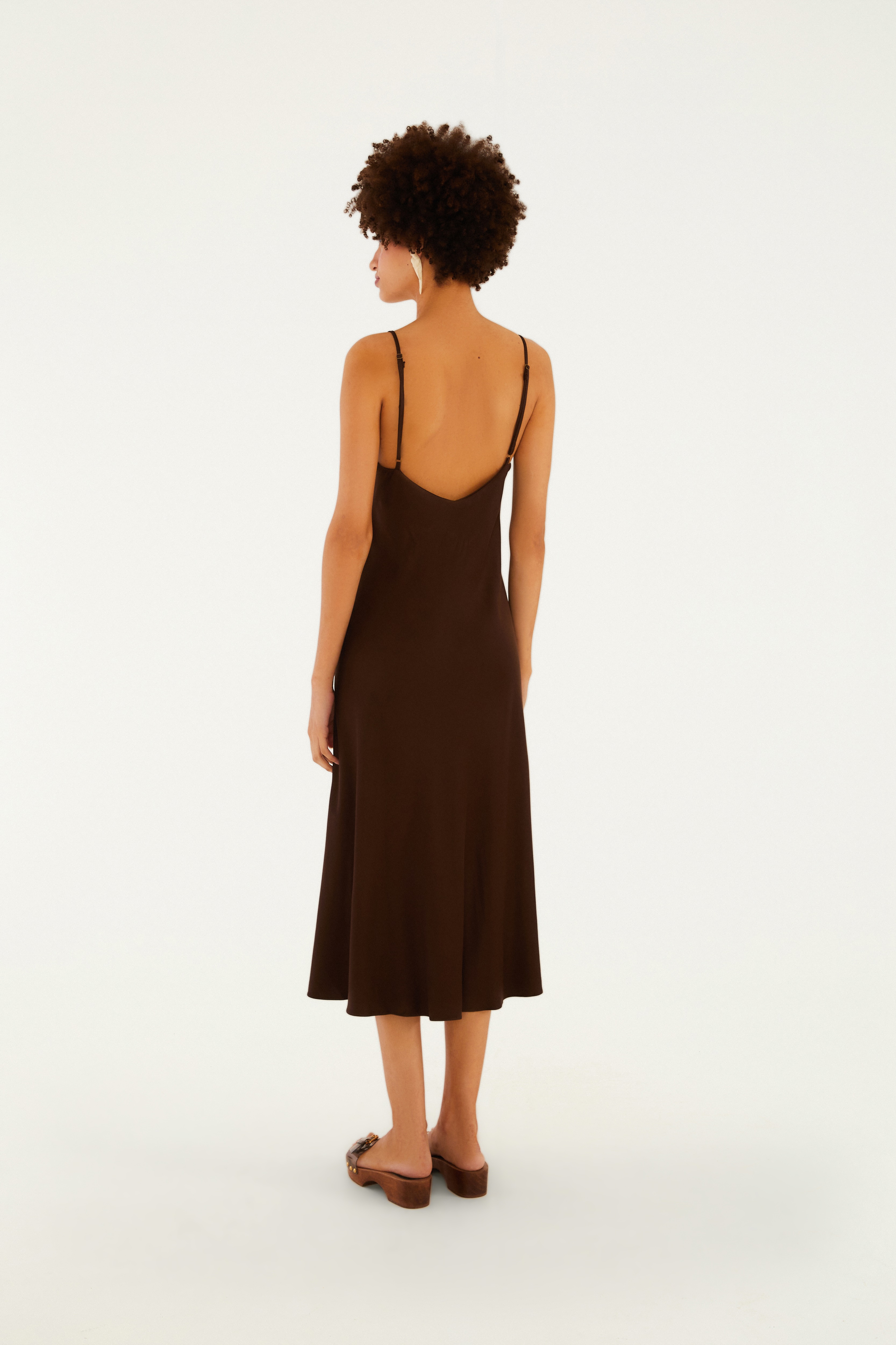 Vestido Renda Midi