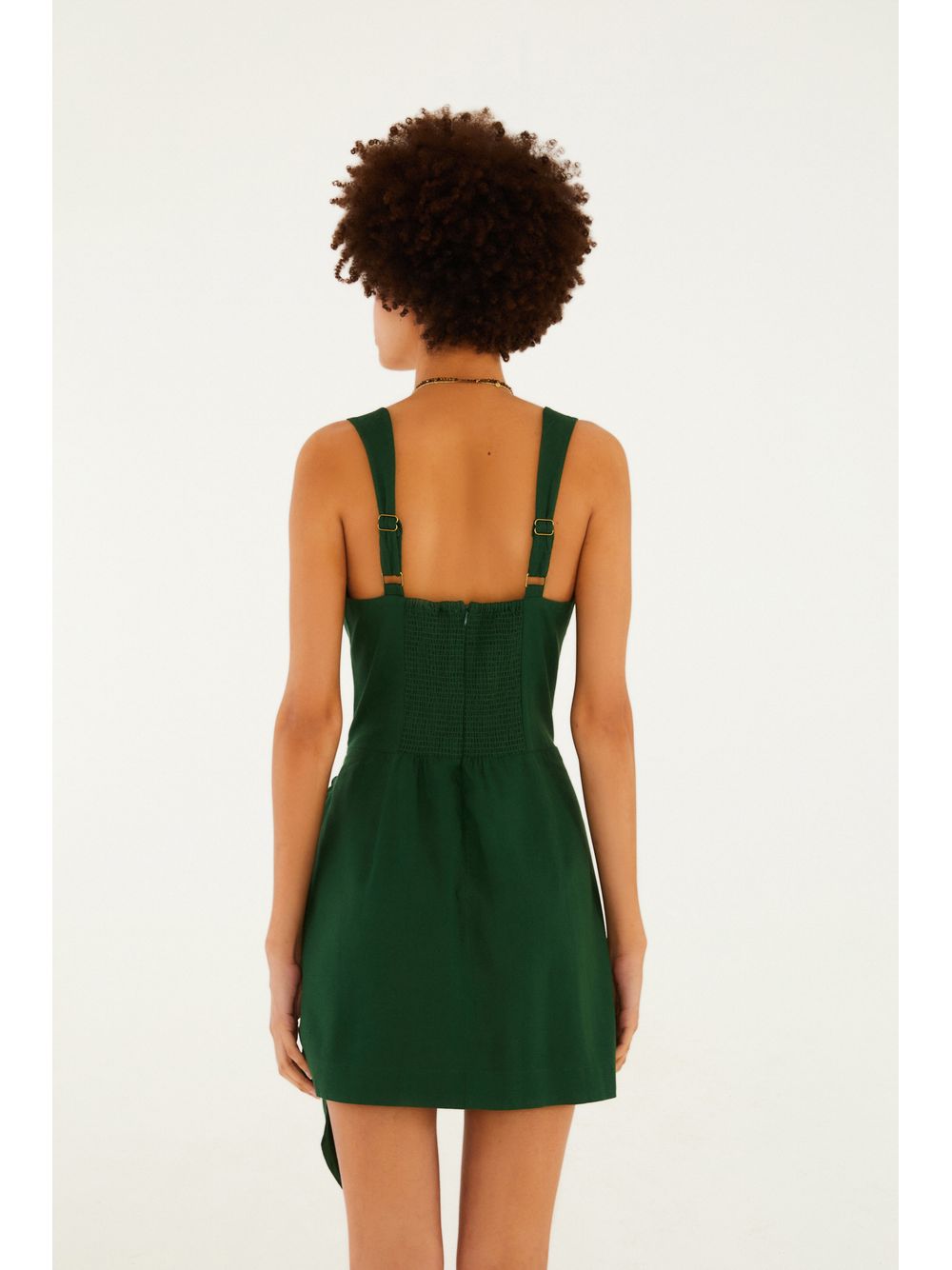 Farm — Vestido Linho Curto