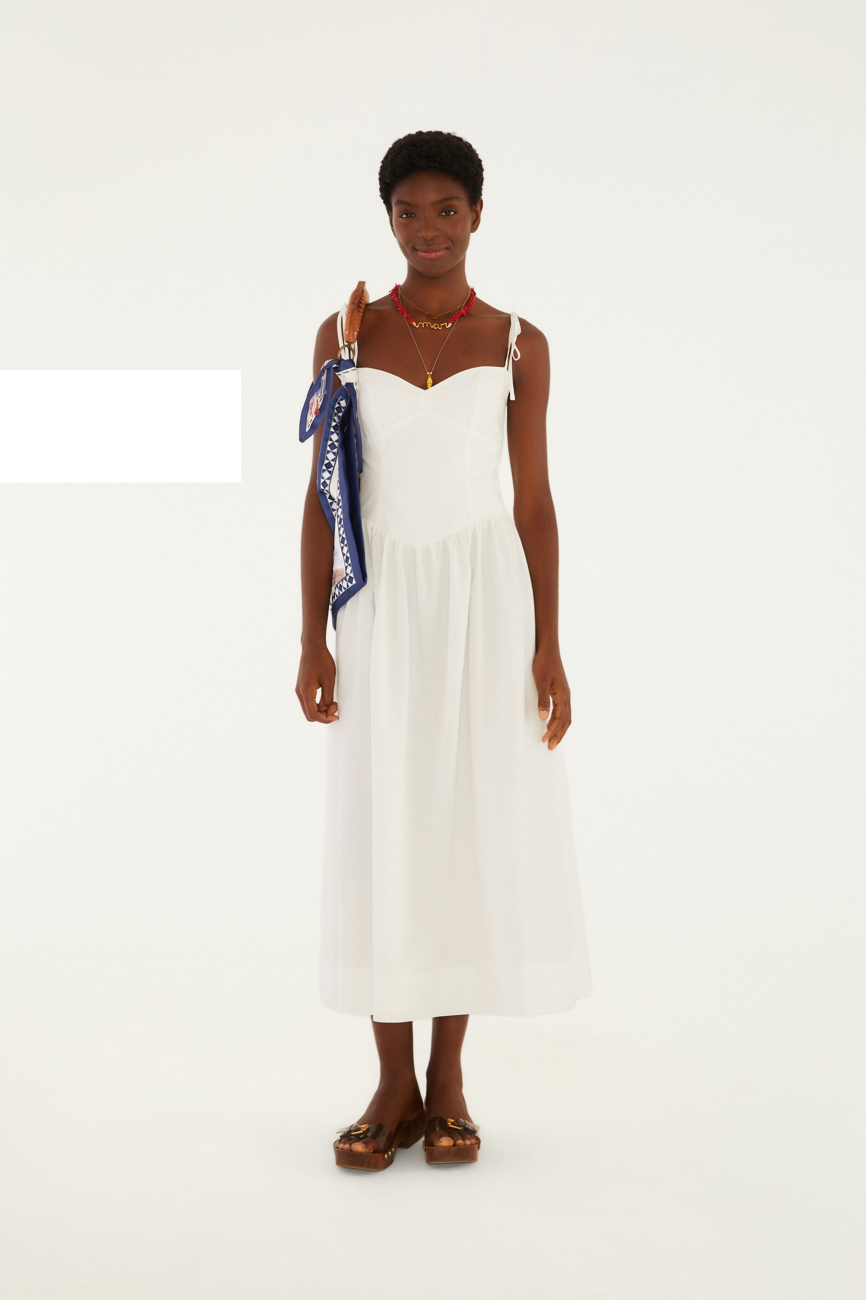 Vestido Midi Alça
