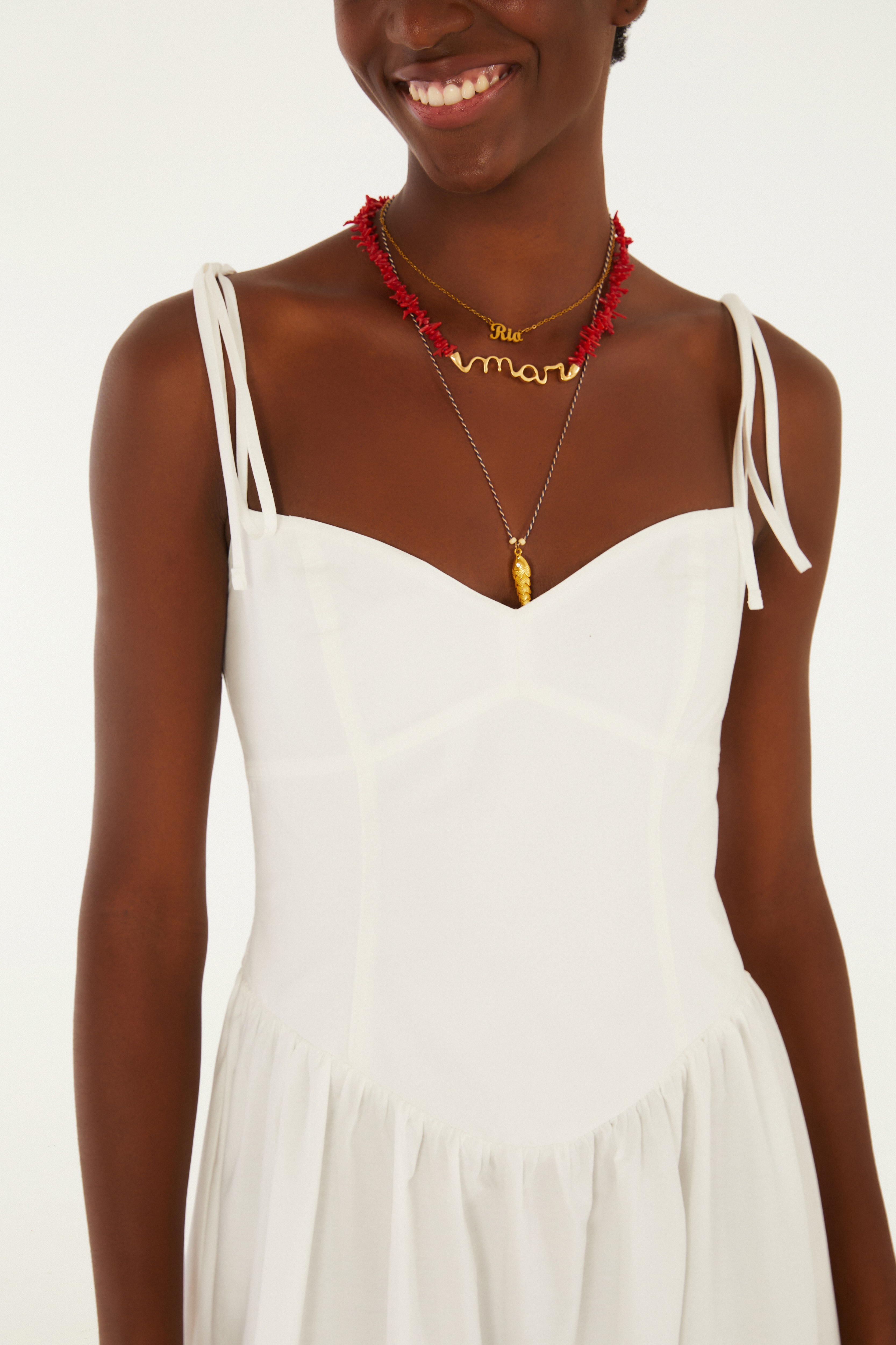 Vestido Midi Alça